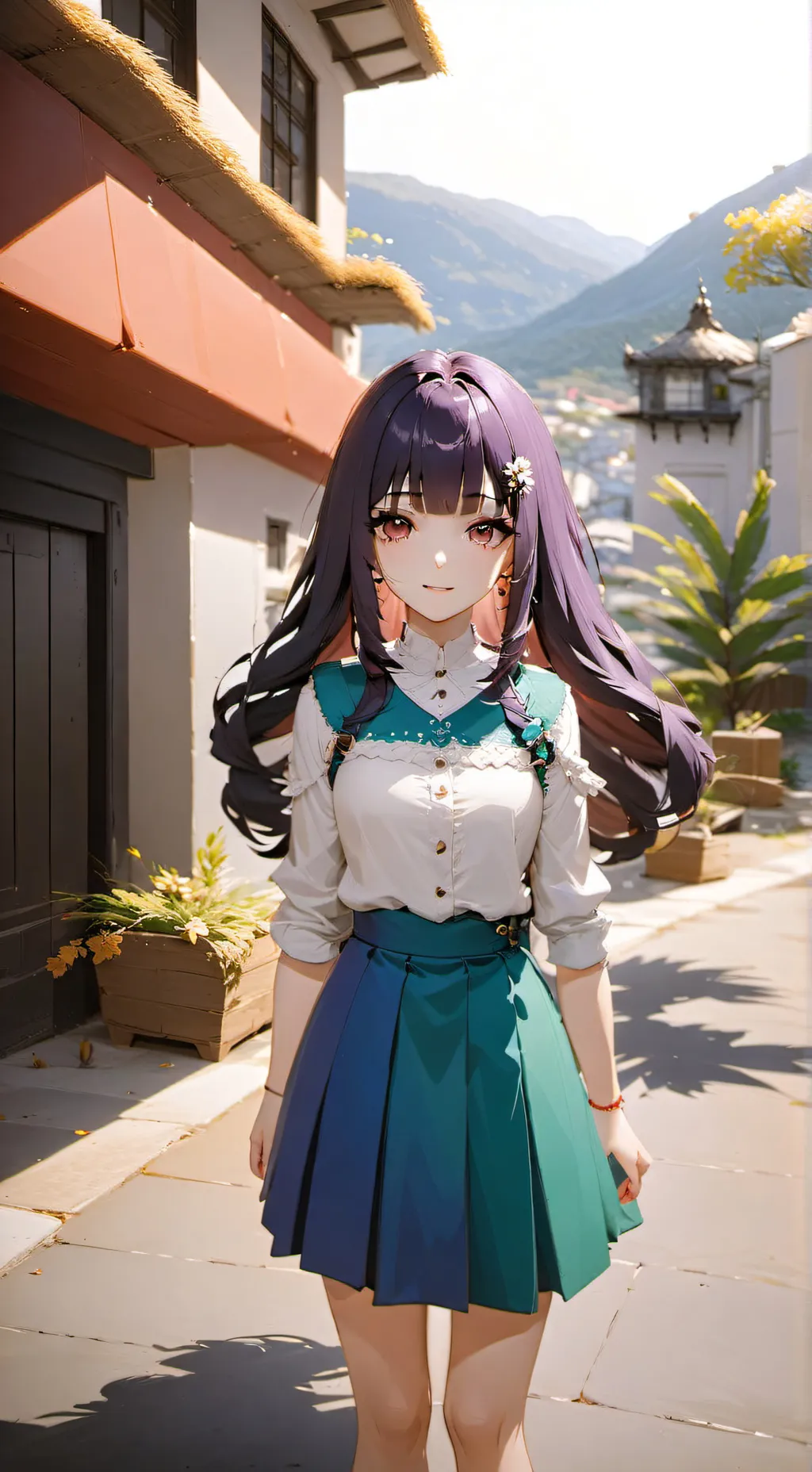 ai character: genya fem?😱 background