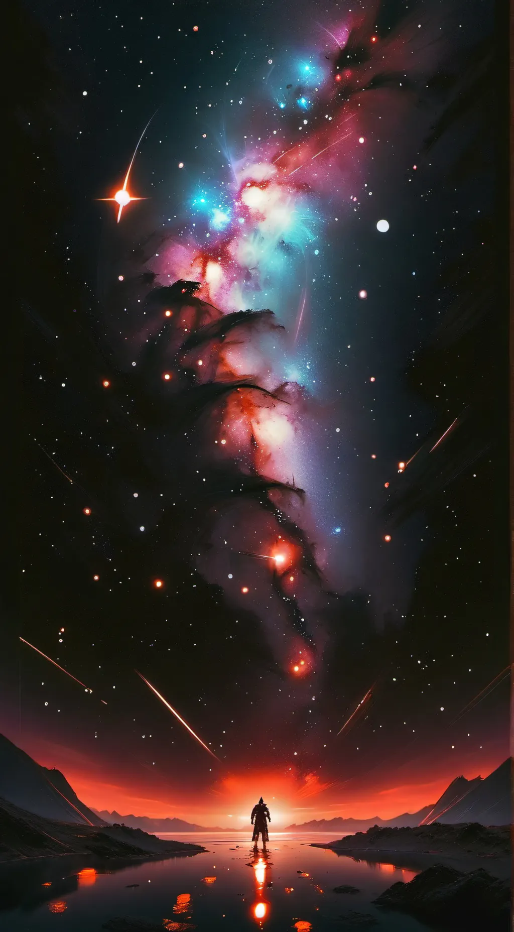 ai character: geometry dash background