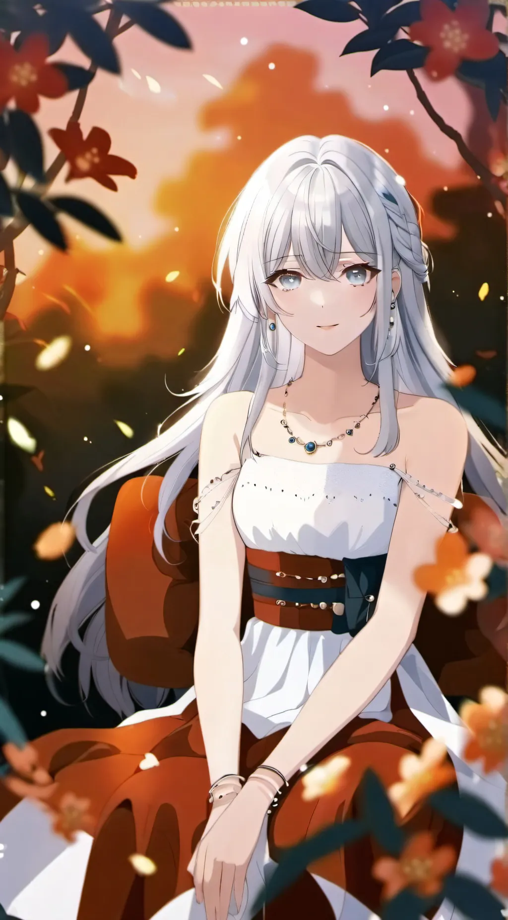 ai character: «°Heather°» background