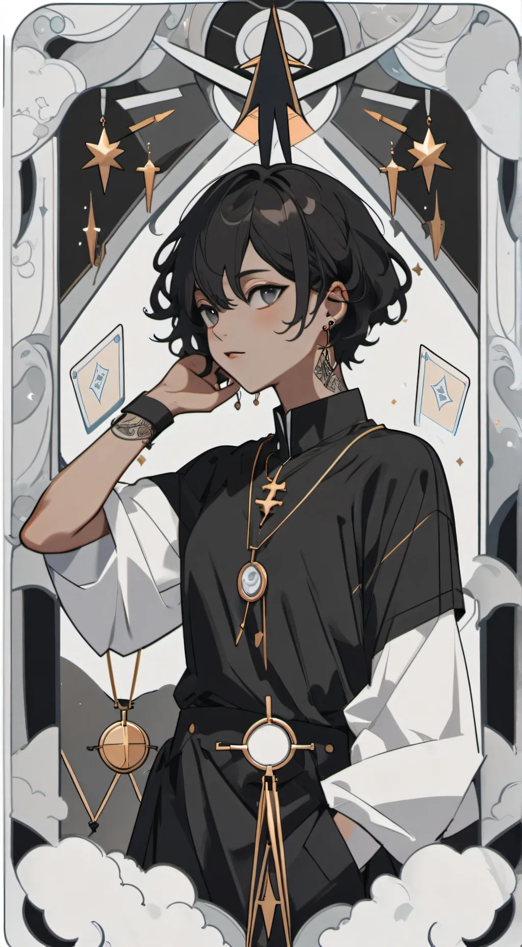 ai character: Mha💋✨ background