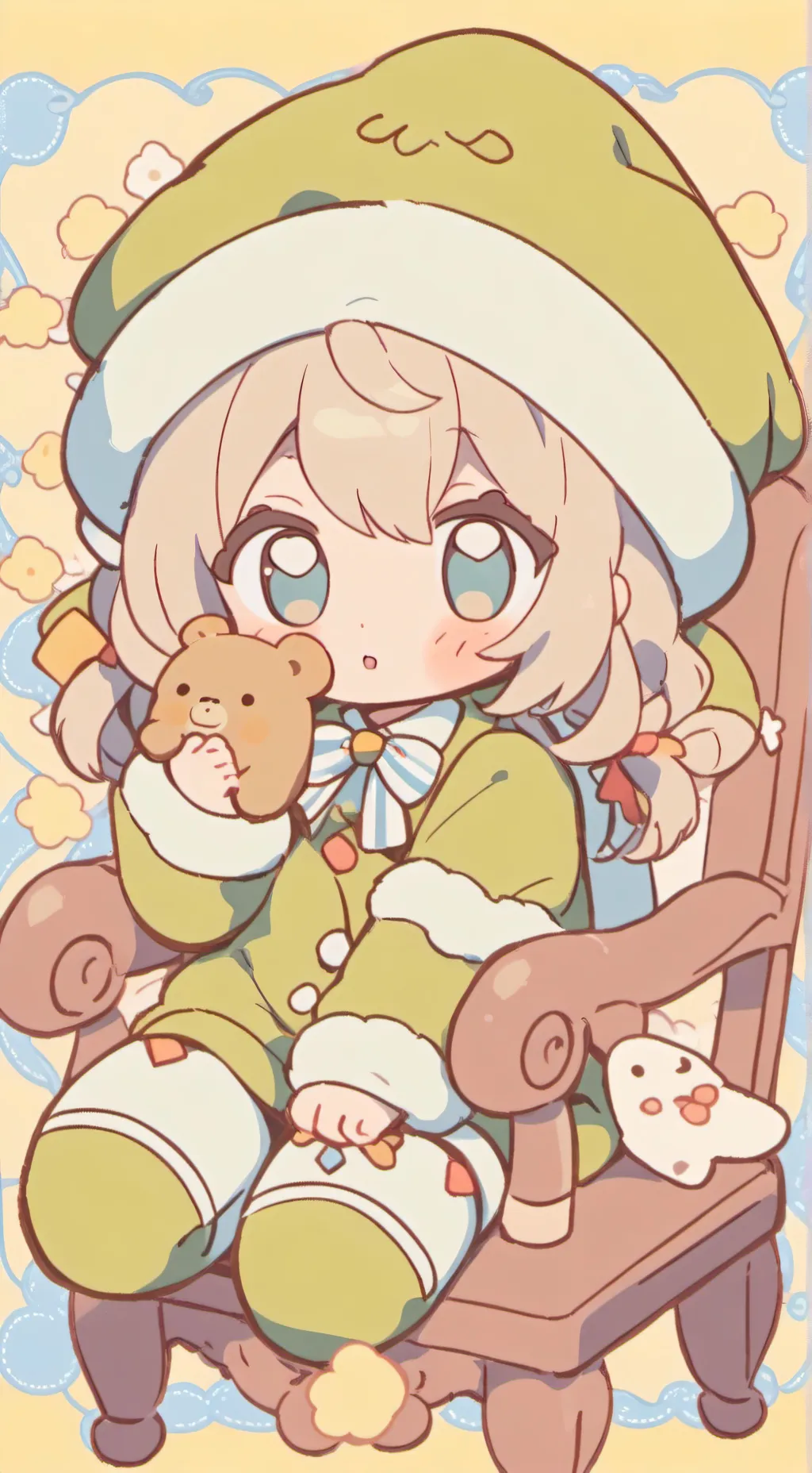 ai character: Henriette background