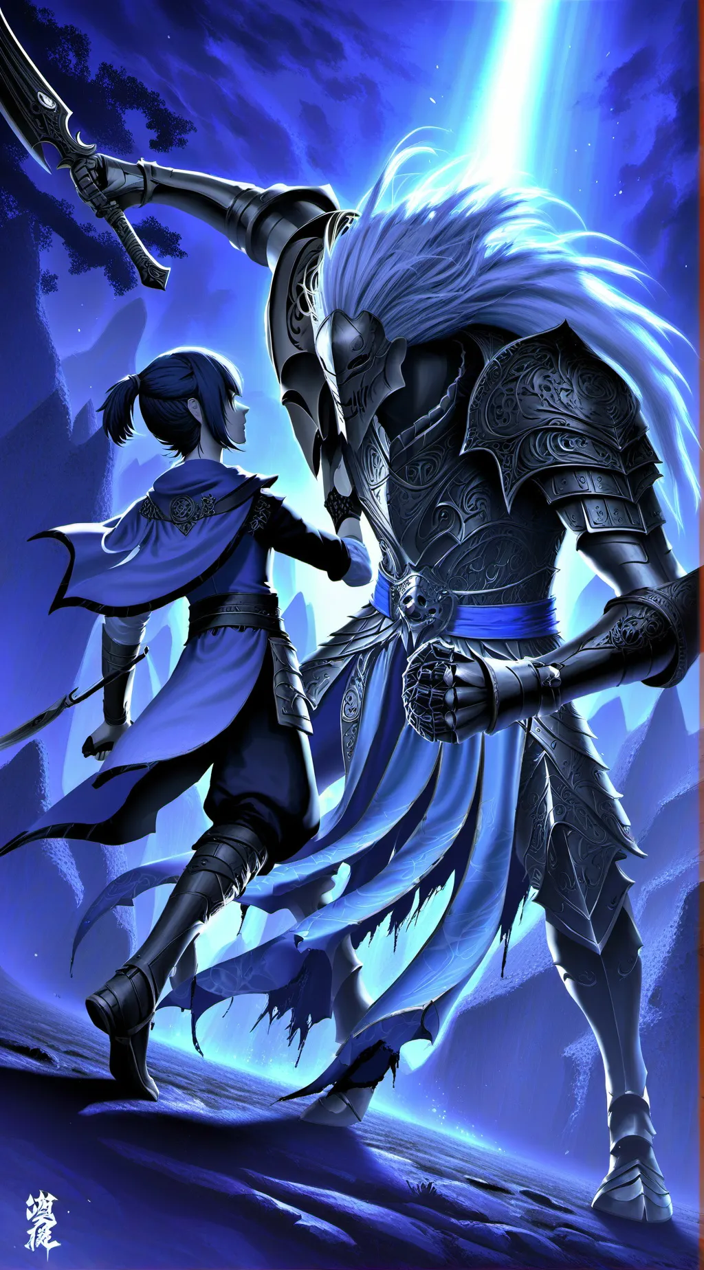 ai character: Oliver vs Rebecca  background