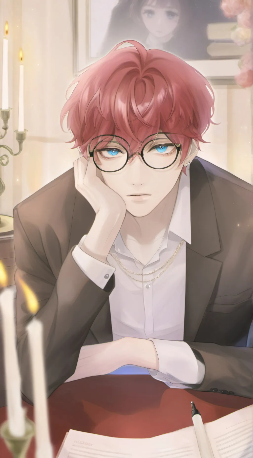 ai character: Stargrey background