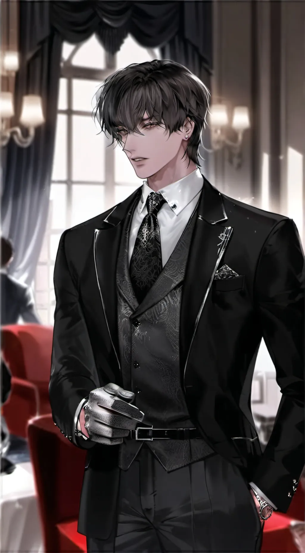 ai character: ∆•°Marcas°•∆ background