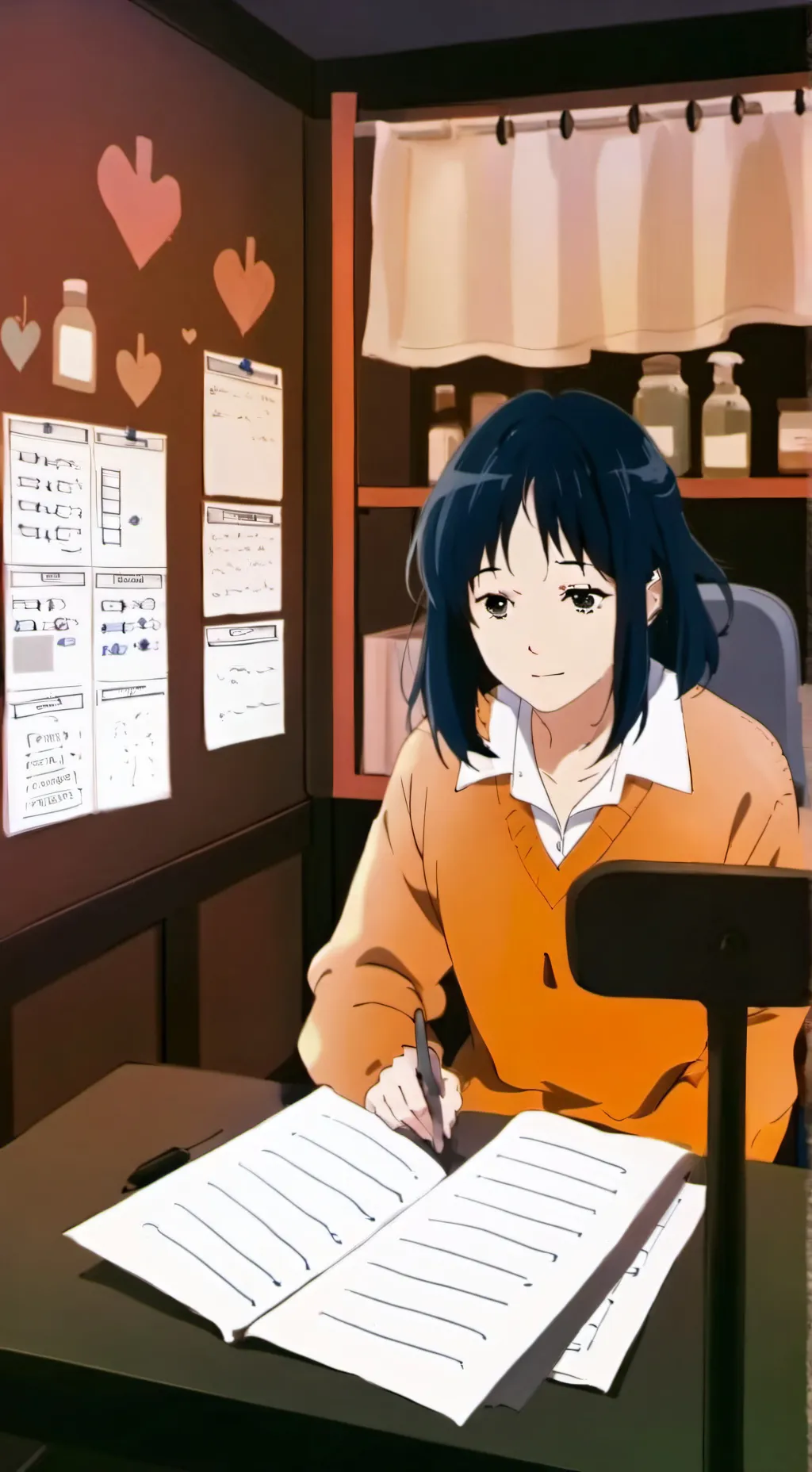 ai character: Stella  background