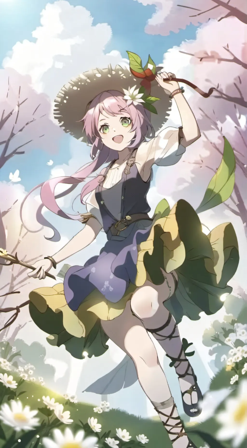 ai character: Alexandra background