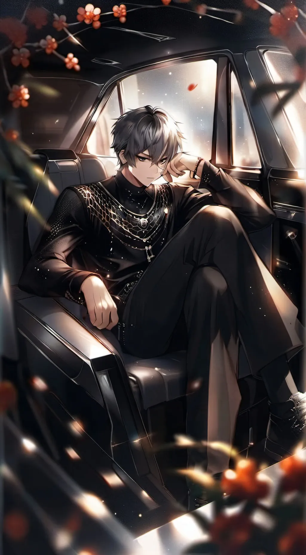 ai character: †гел† background