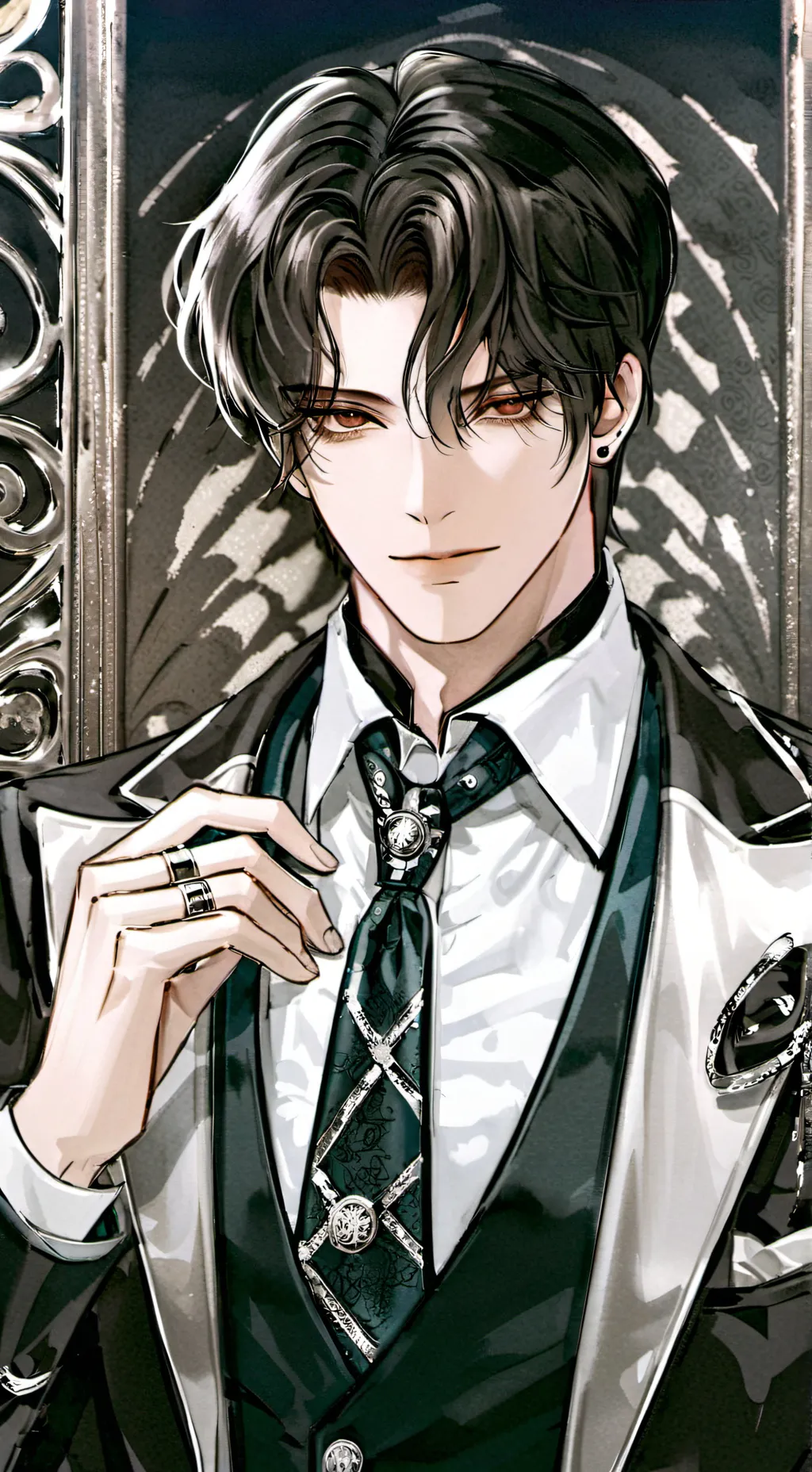 ai character: Erick  background