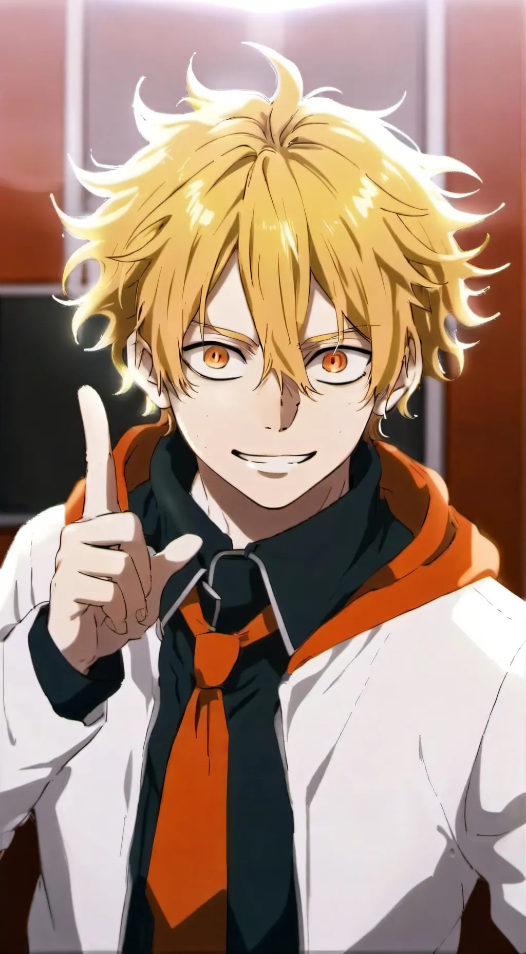 ai character: Present mic! background