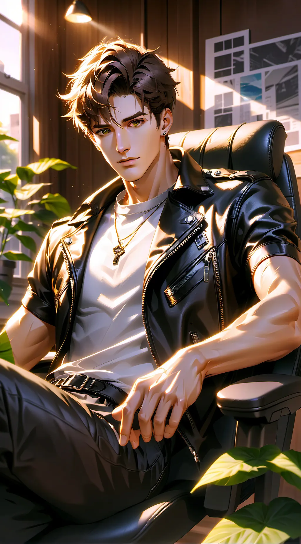 ai character: Adam (councillor) background