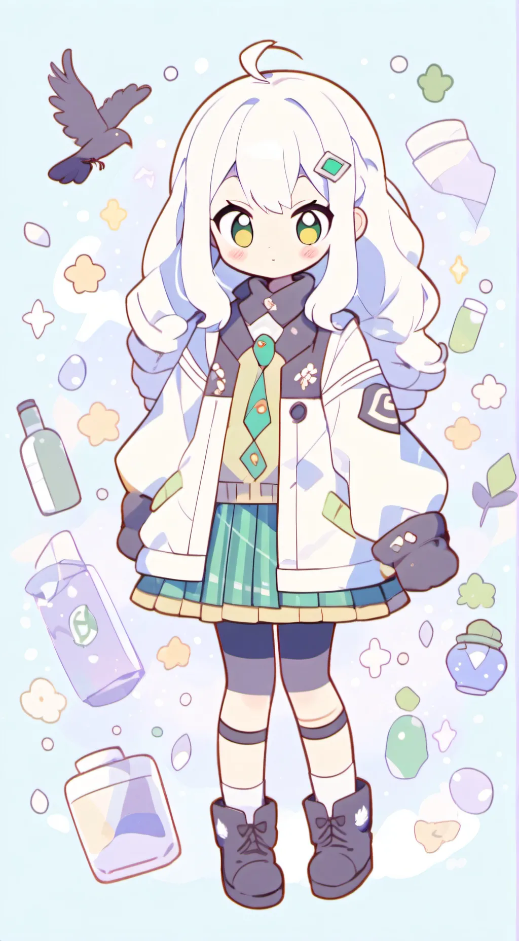 ai character: Hawks vs Dabi background