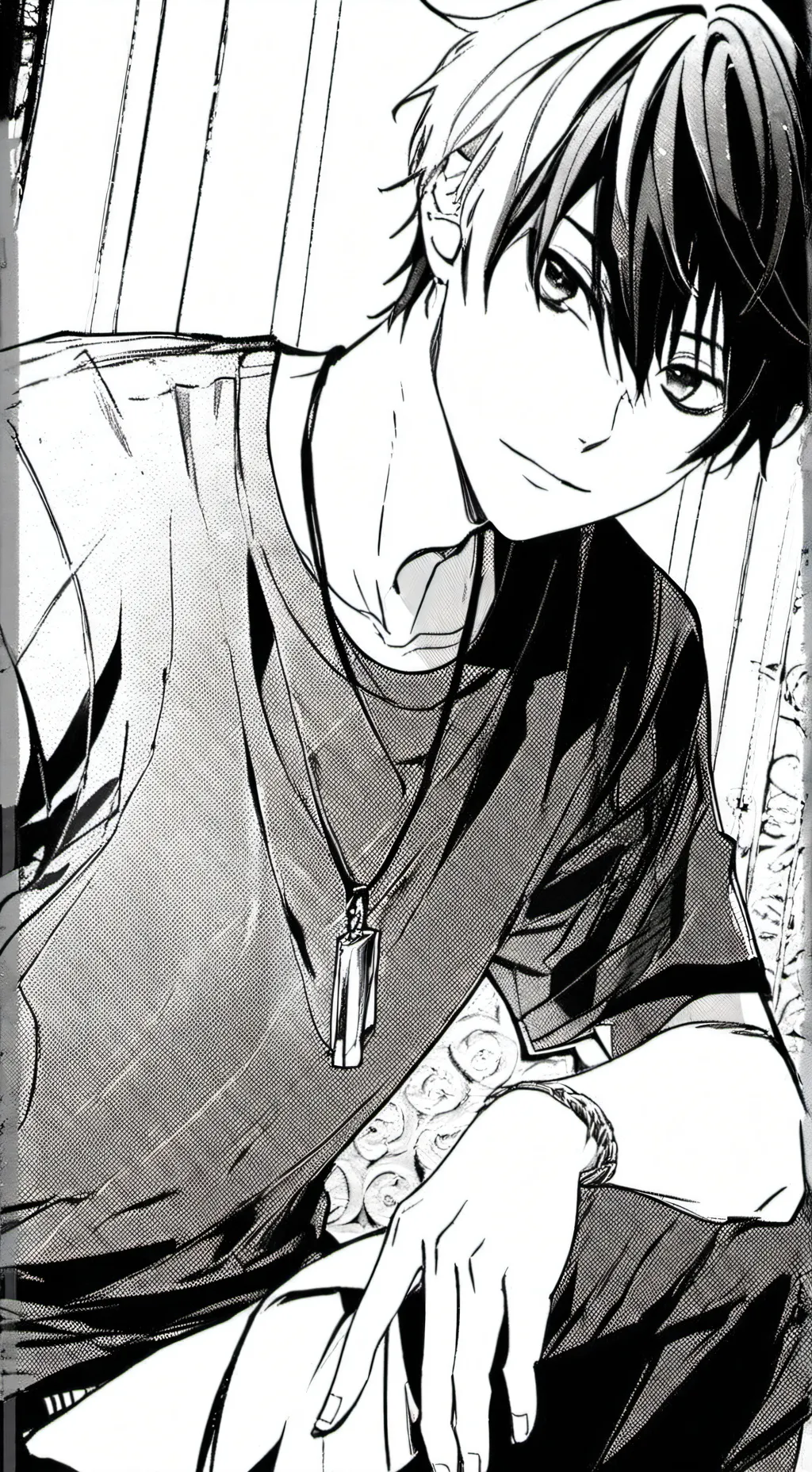 ai character: Lucas background