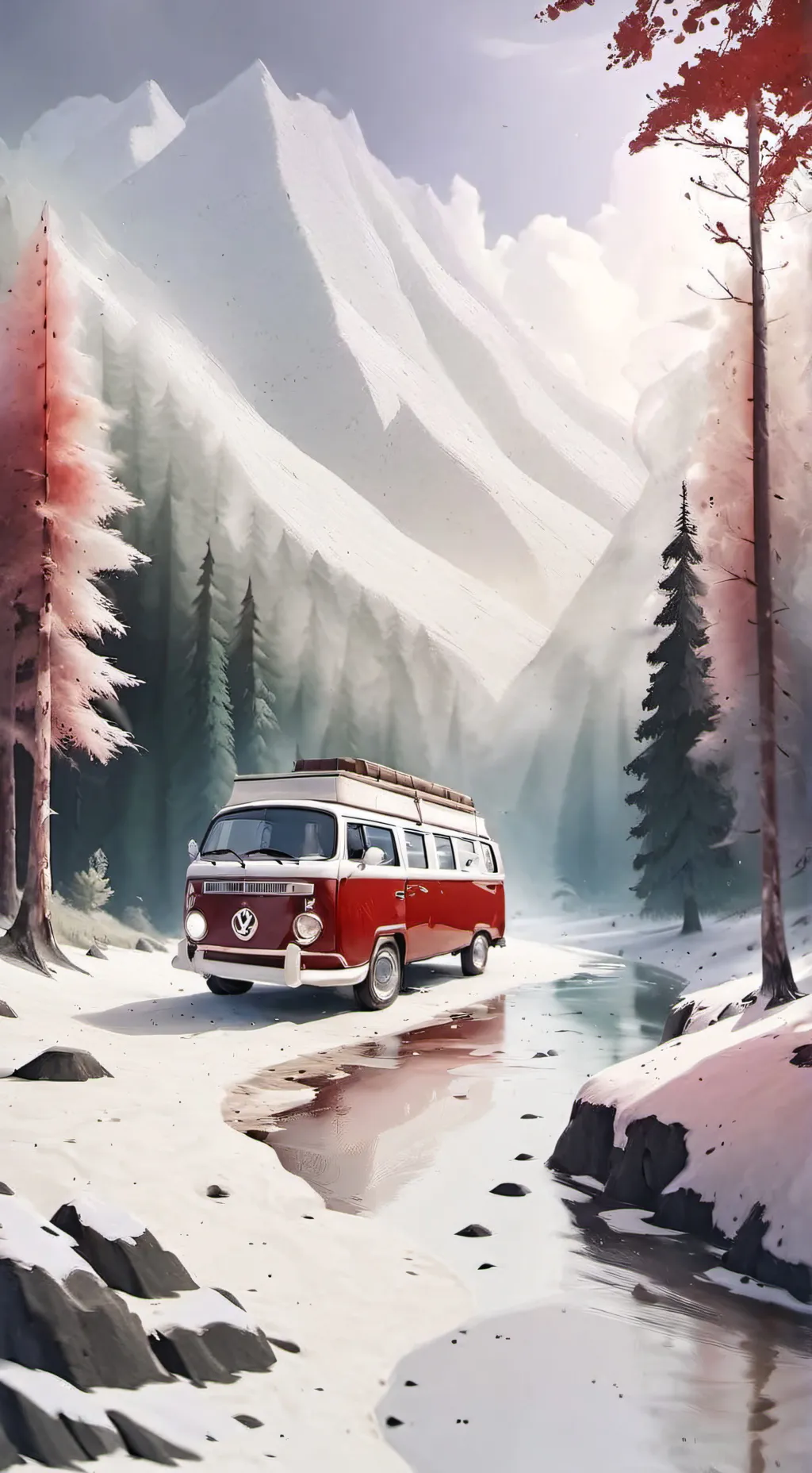 ai character: HH pick me camping background