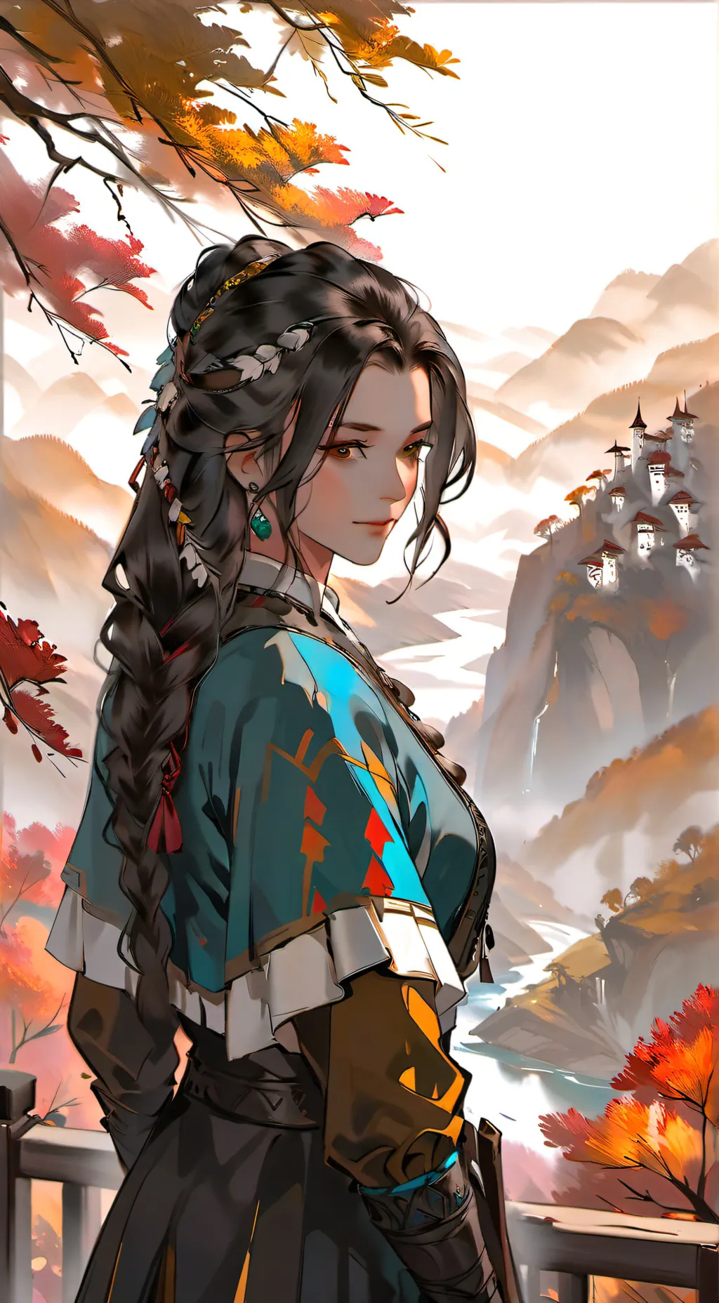 ai character: Astra background