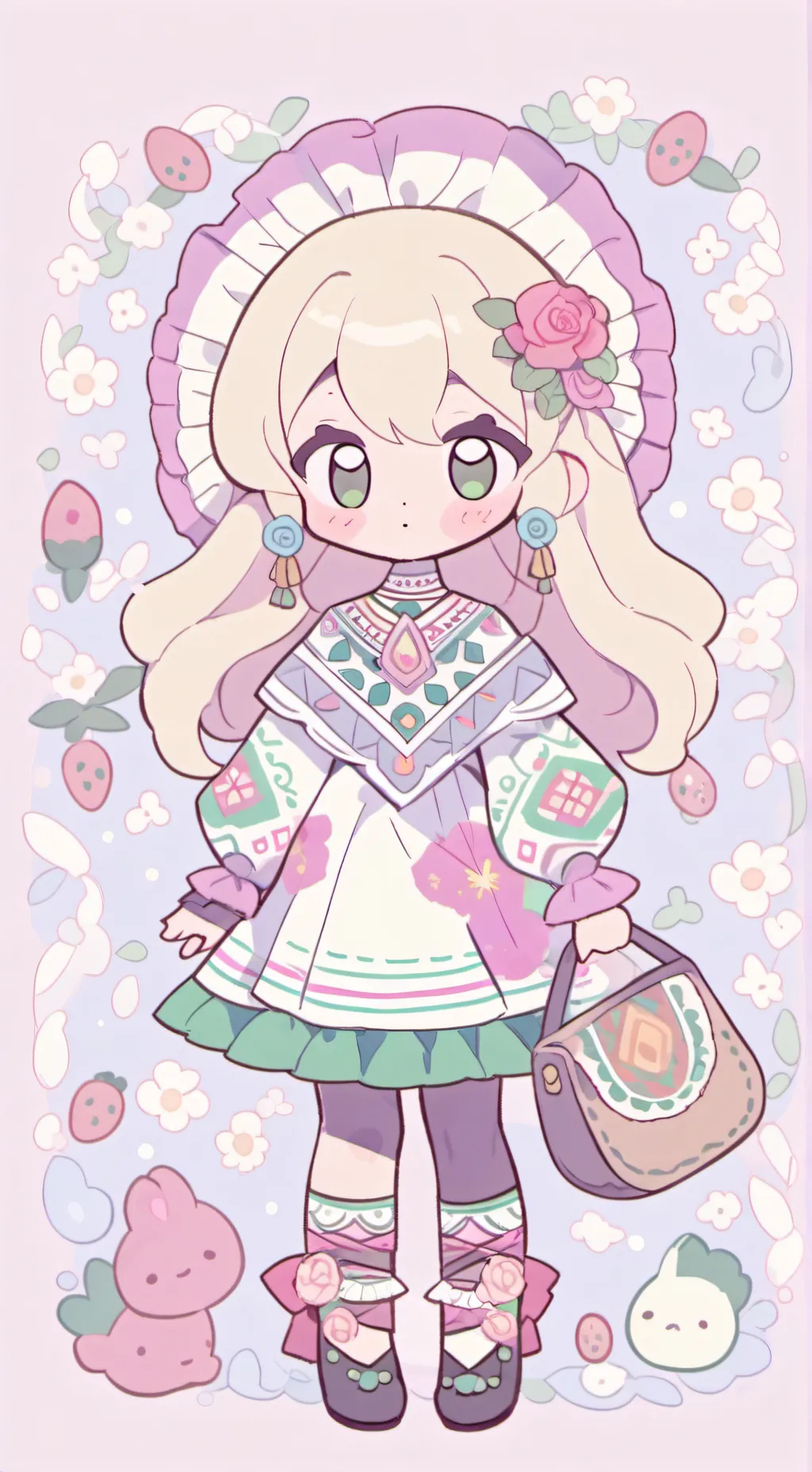 ai character: mexicana background