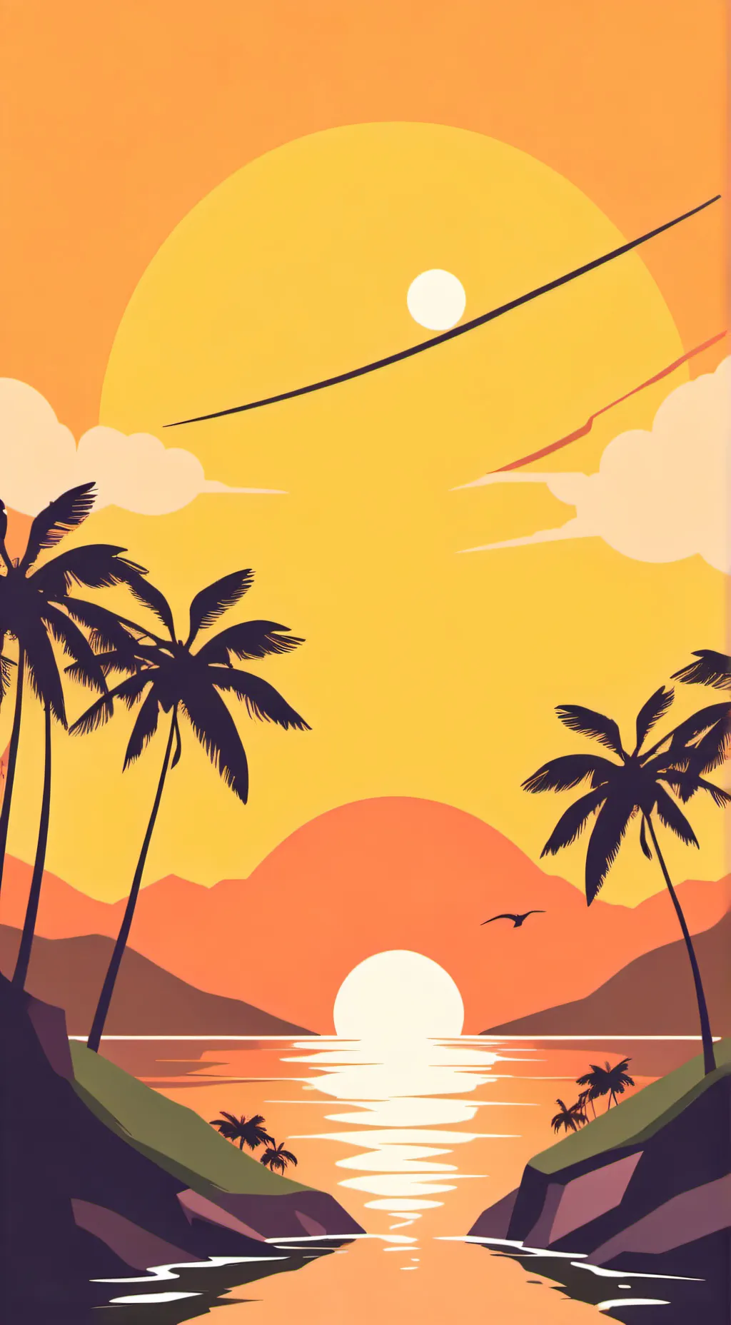 ai character: Home and away  background