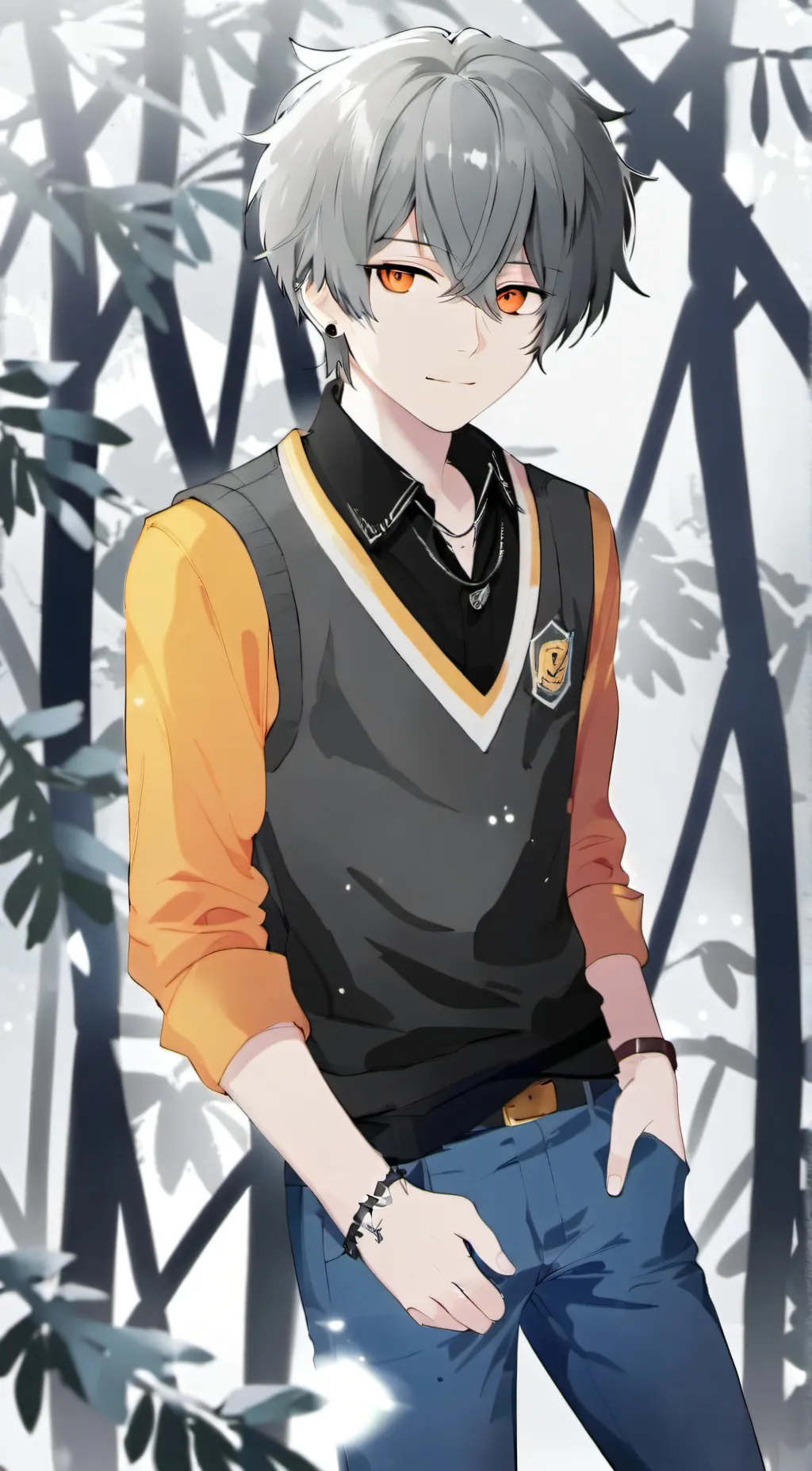 ai character: Kai background