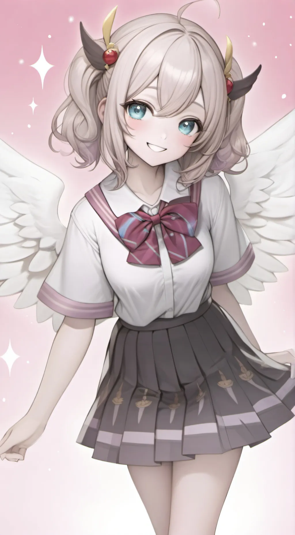 ai character: Kami🙈🎀 background