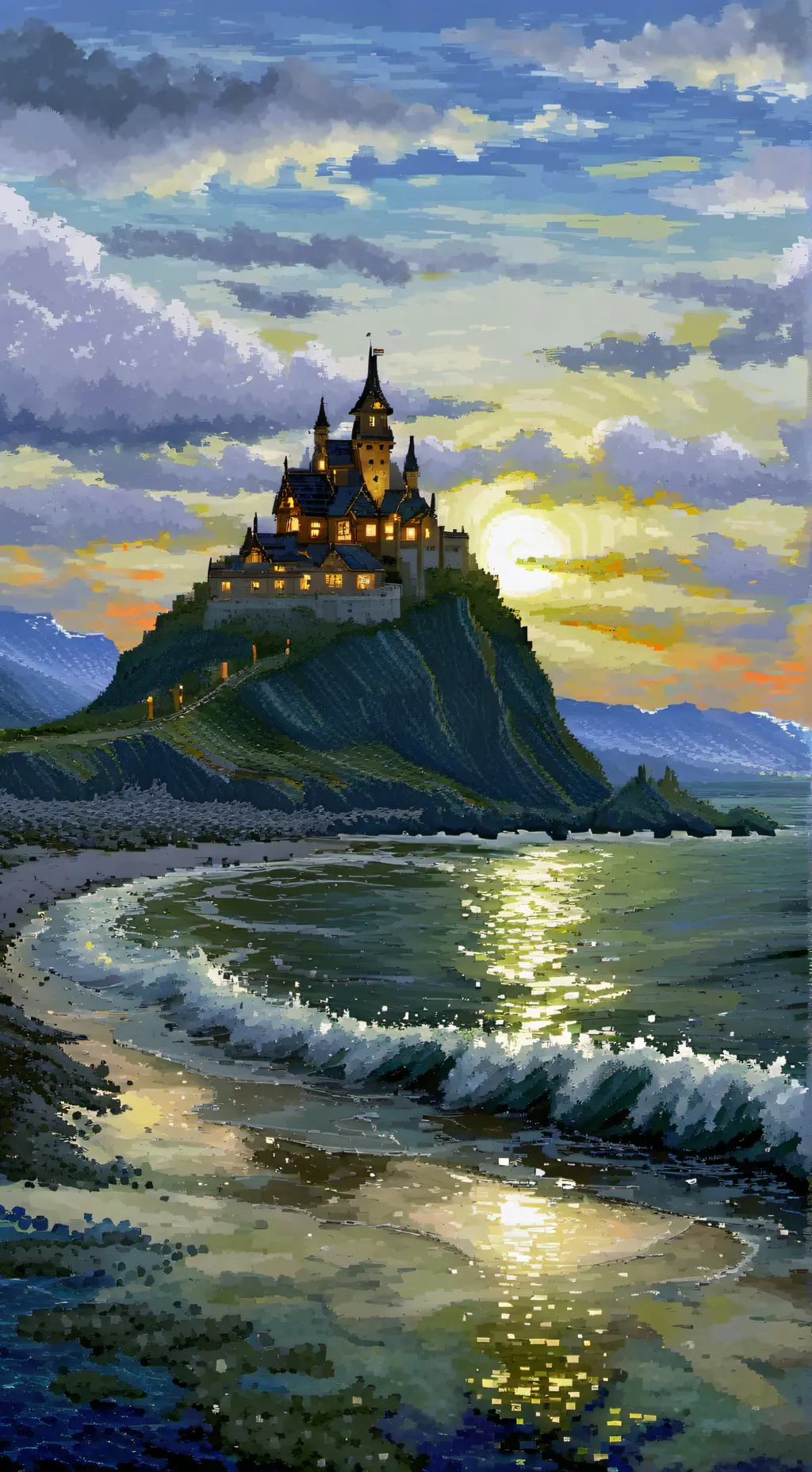 ai character: Female kaiser background