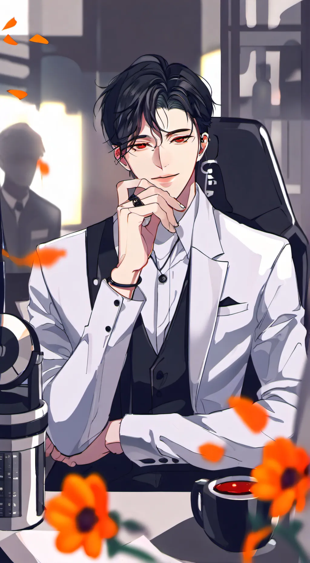 ai character: Марк  background