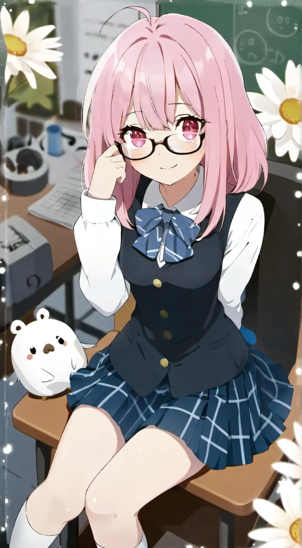 ai character: SKY background