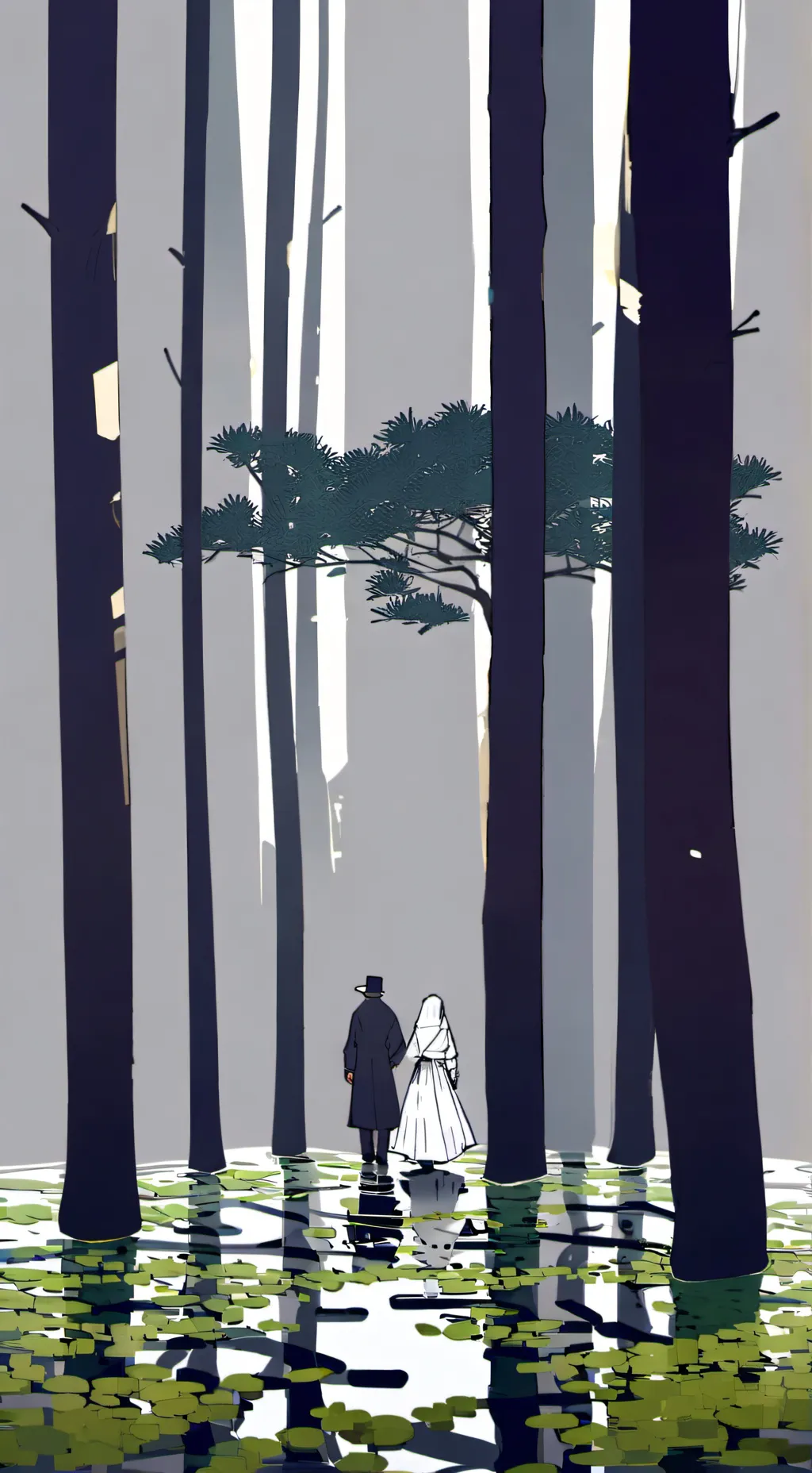 ai character: Smg4 crew  background