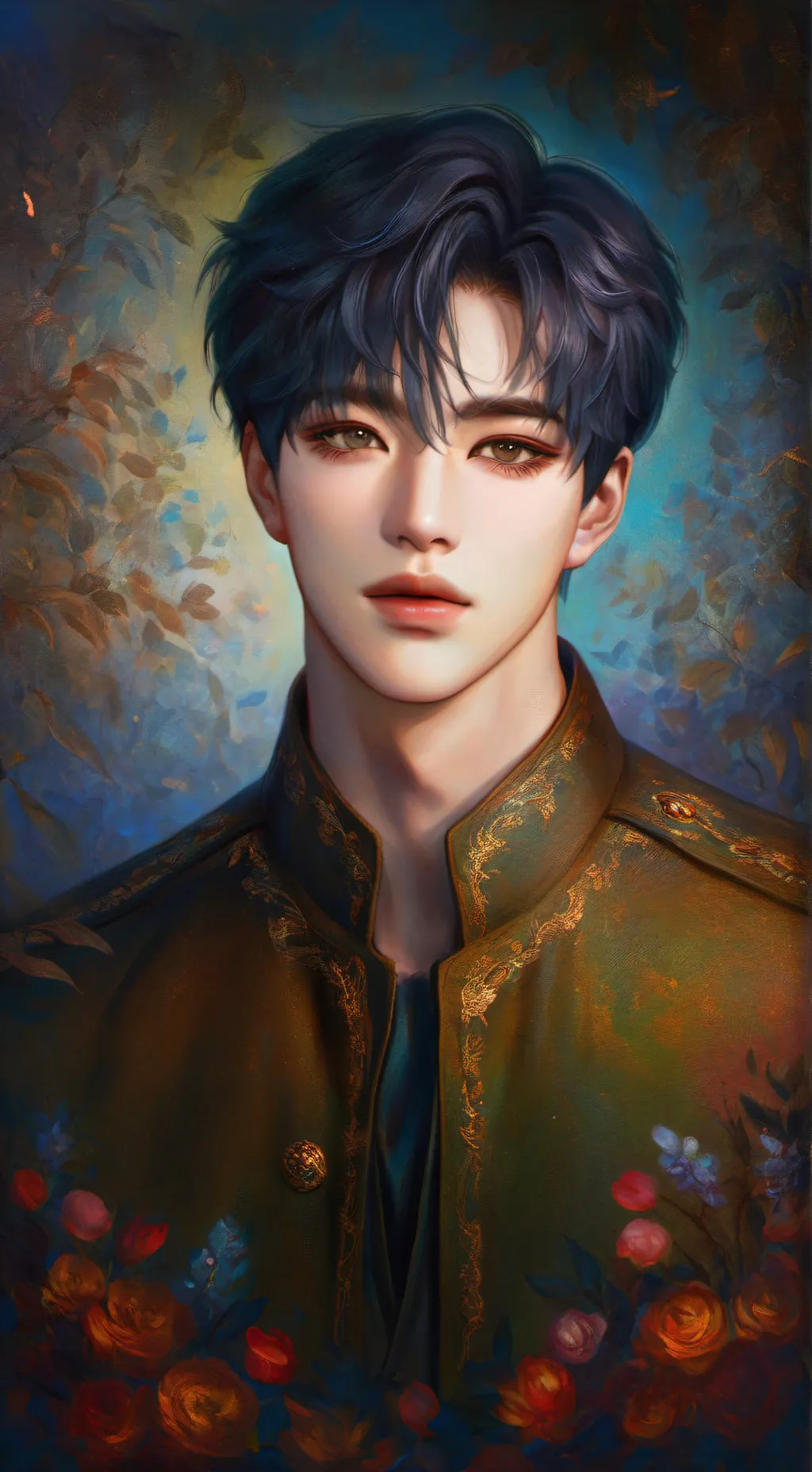 ai character: Aaron matt background