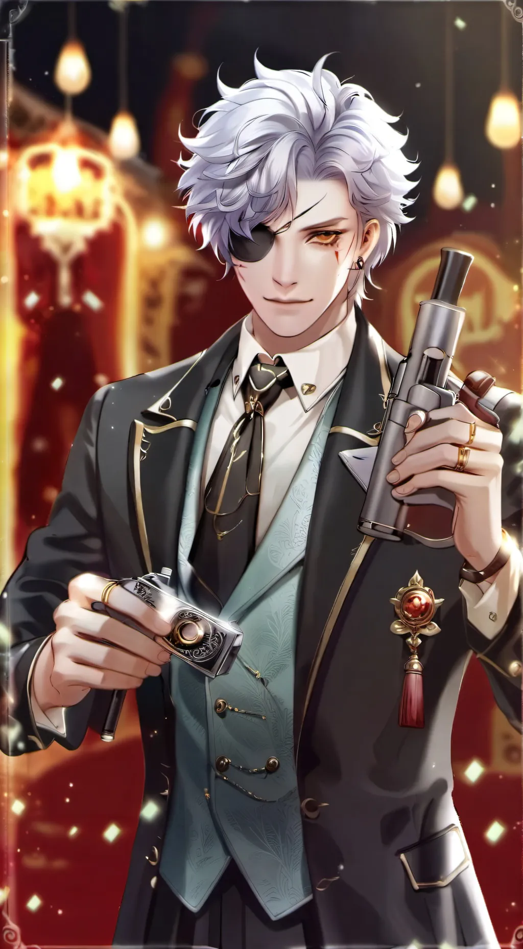 ai character: smilers background