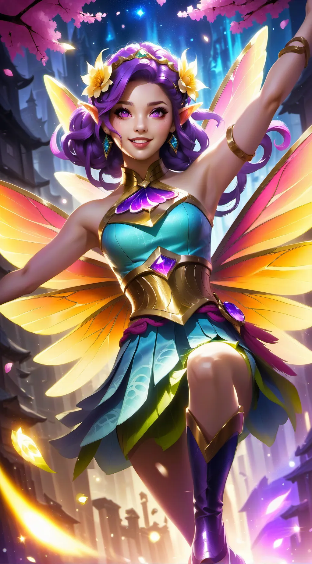 ai character: Vivienne background