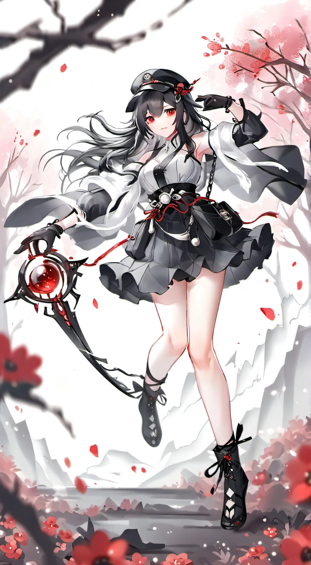 ai character: Alira  background