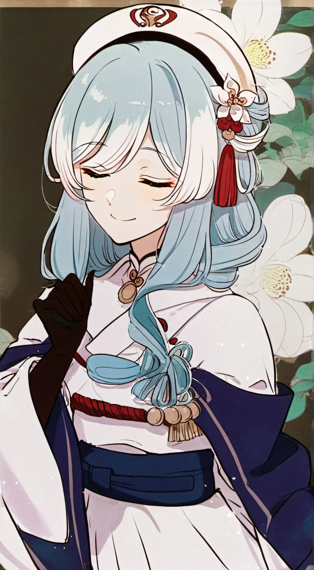 ai character: Besonderes Mädchen background