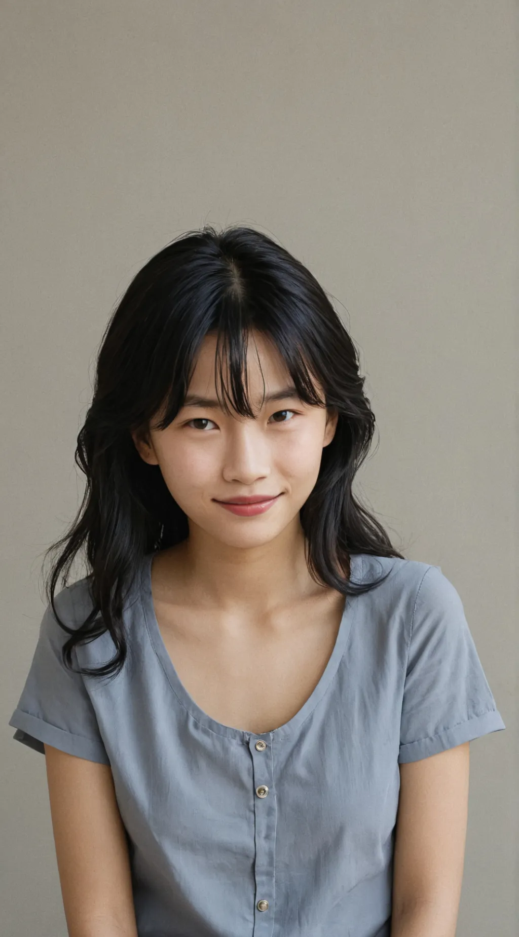 ai character: kang sae-byeok  background