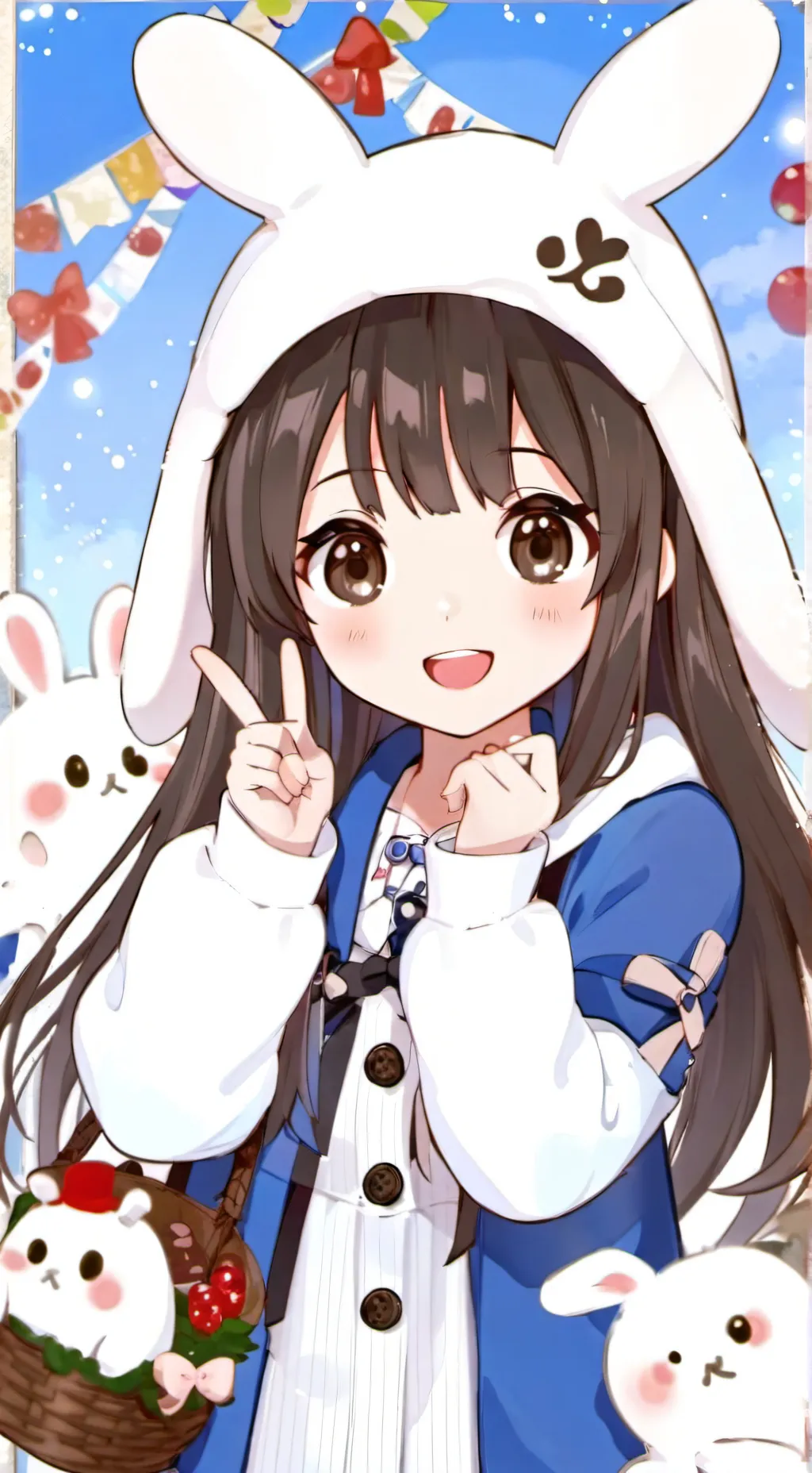 ai character: Lilly background