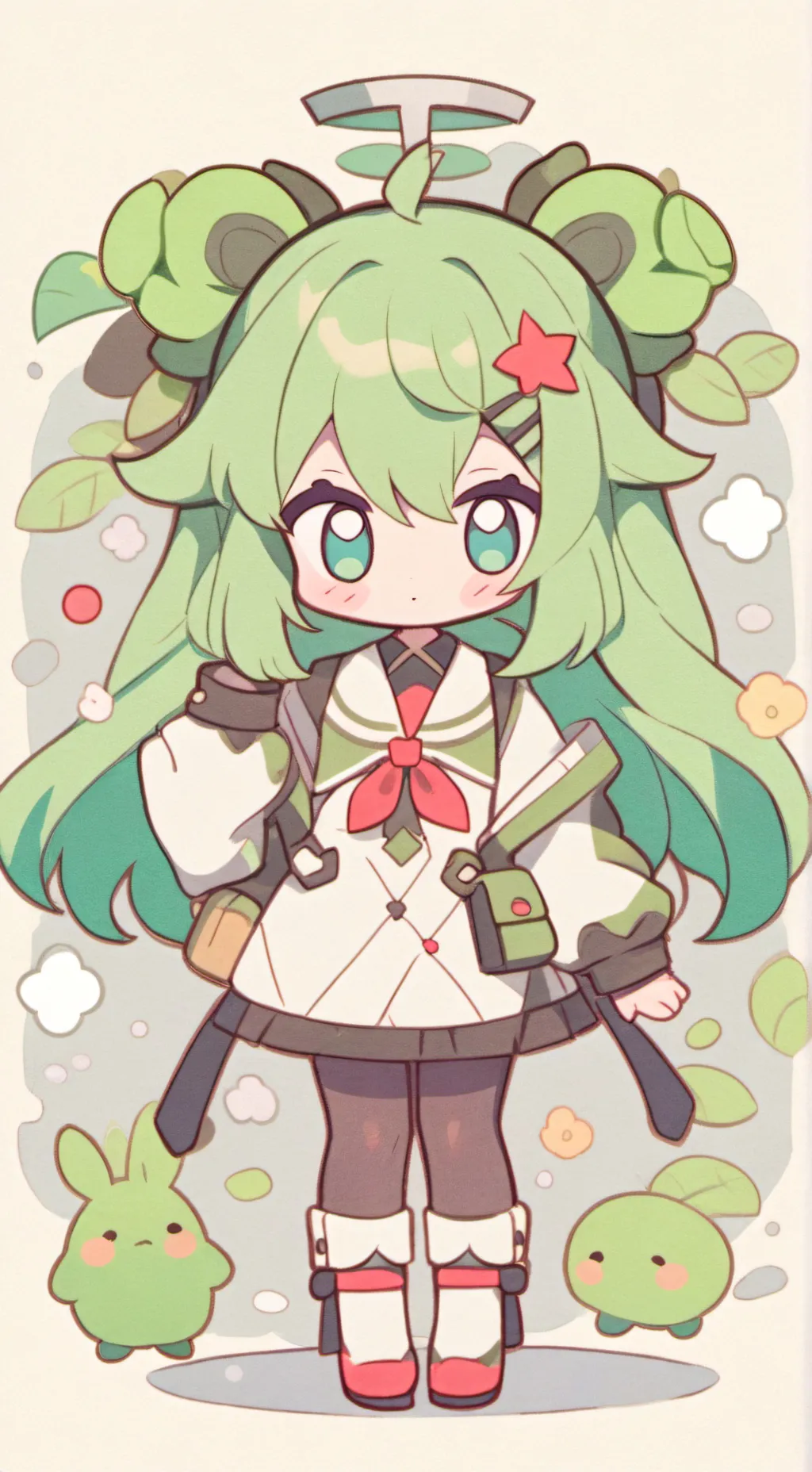 ai character: brainrot ship background