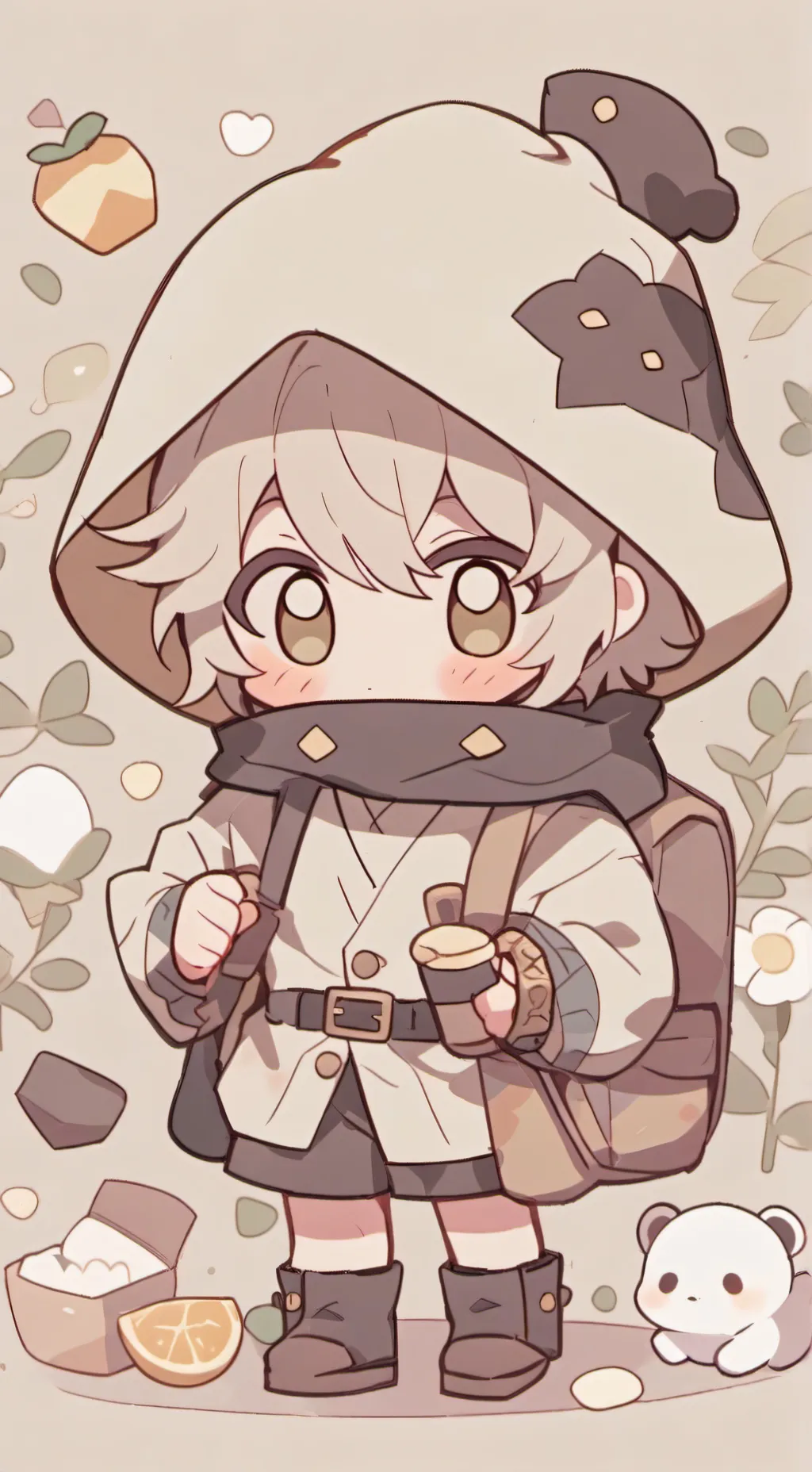 ai character: but i live alone?? background