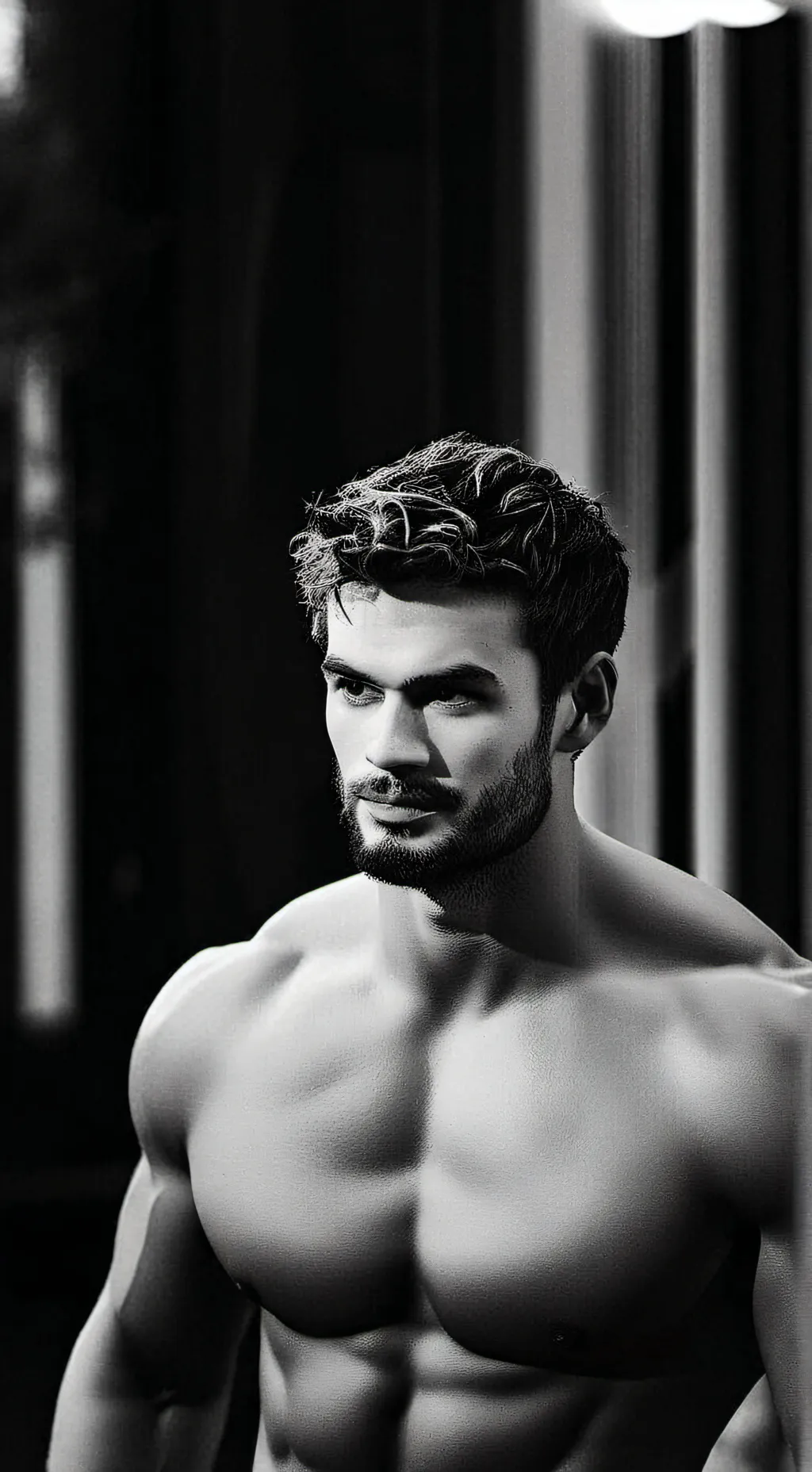 ai character: Damien background