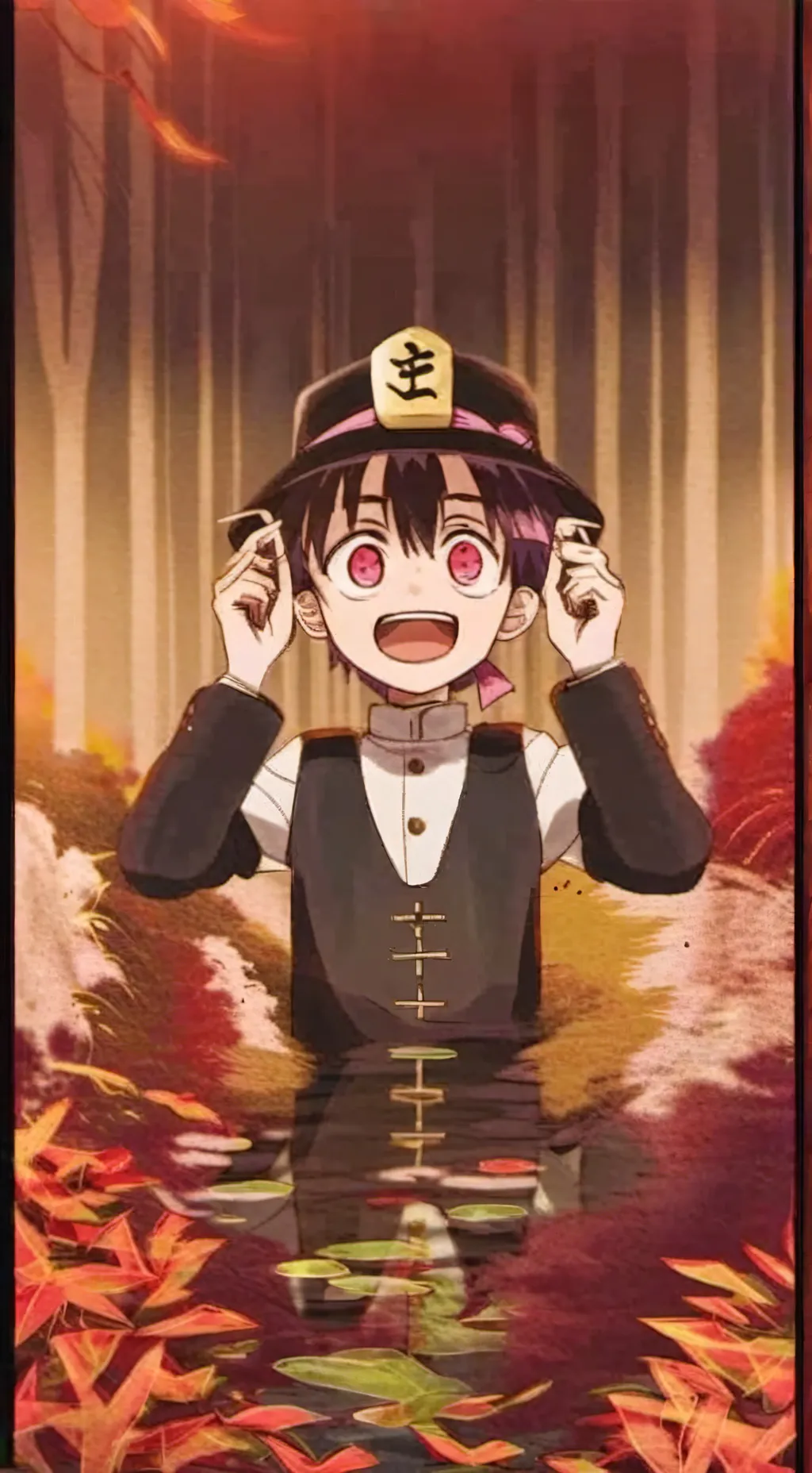 ai character: hanako kun  background