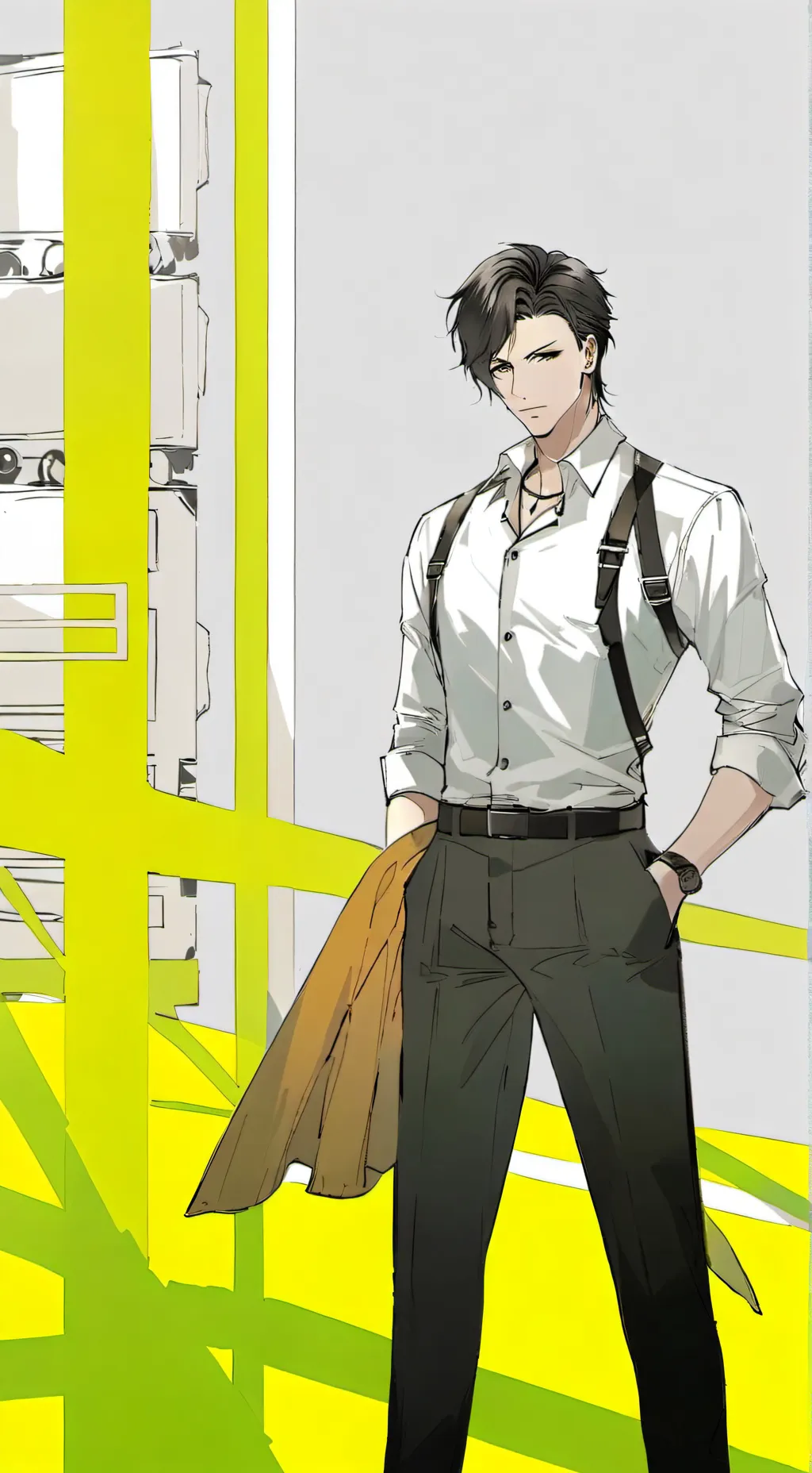 ai character: scp guard background