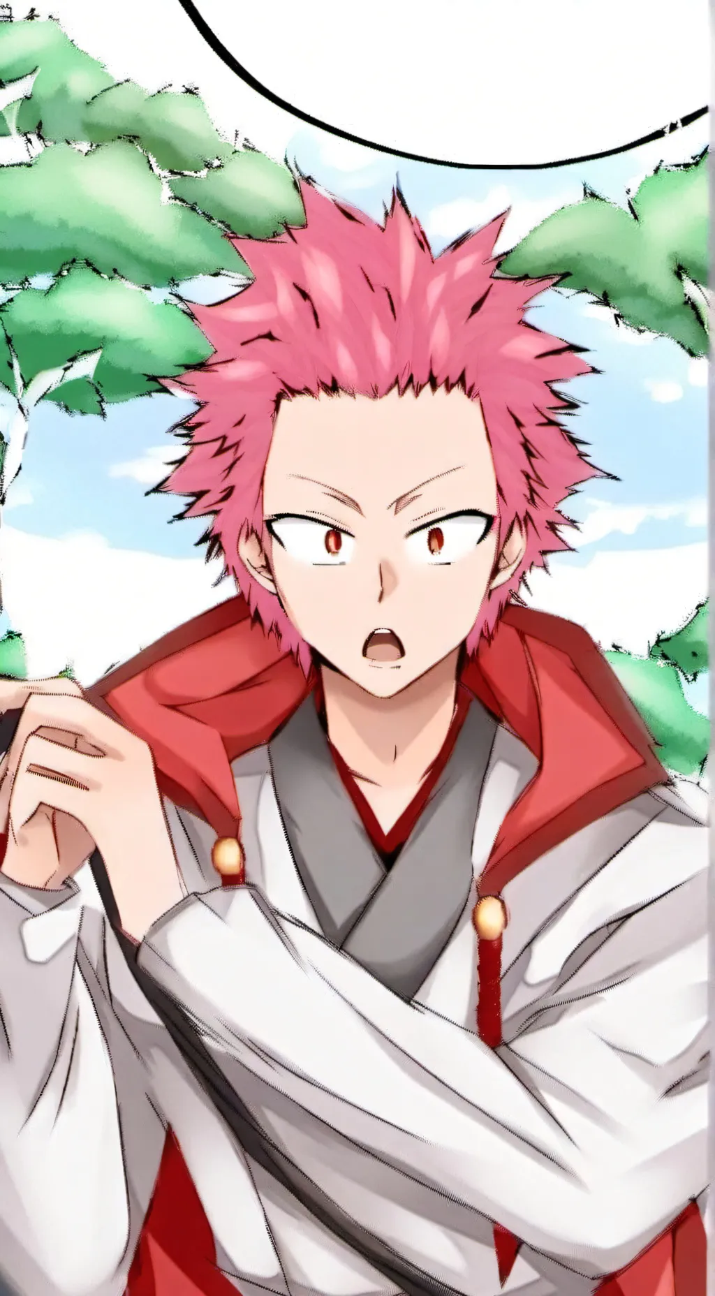 ai character: Kirishma background