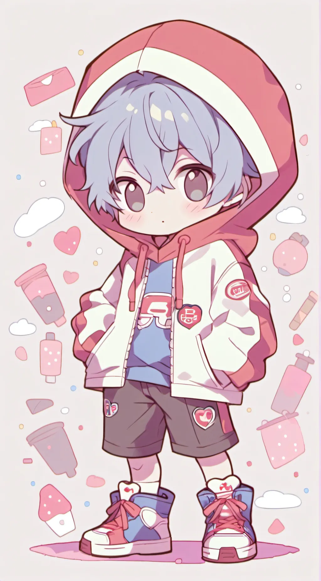 ai character: Hermano menor background