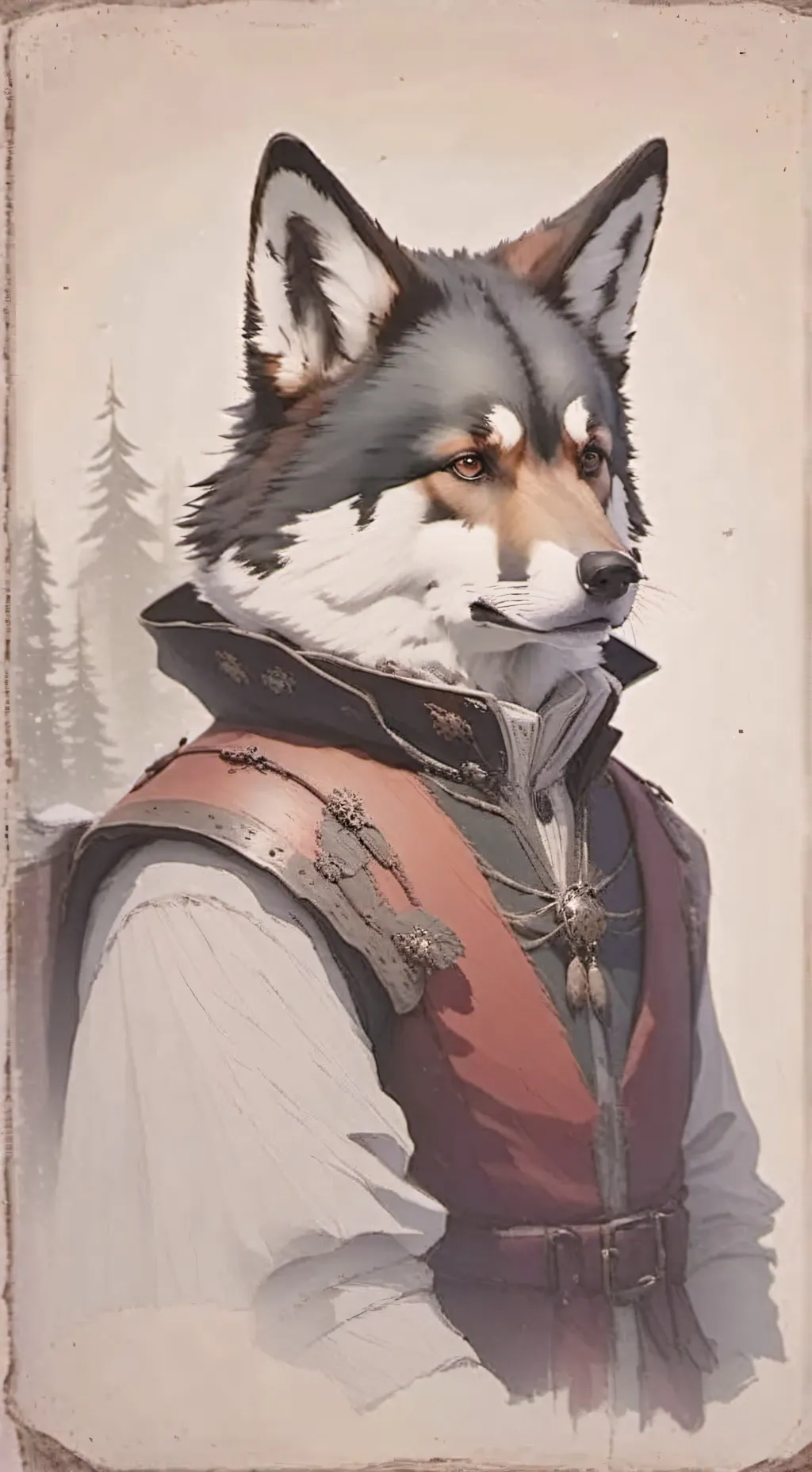 ai character: Furry Tournament M background
