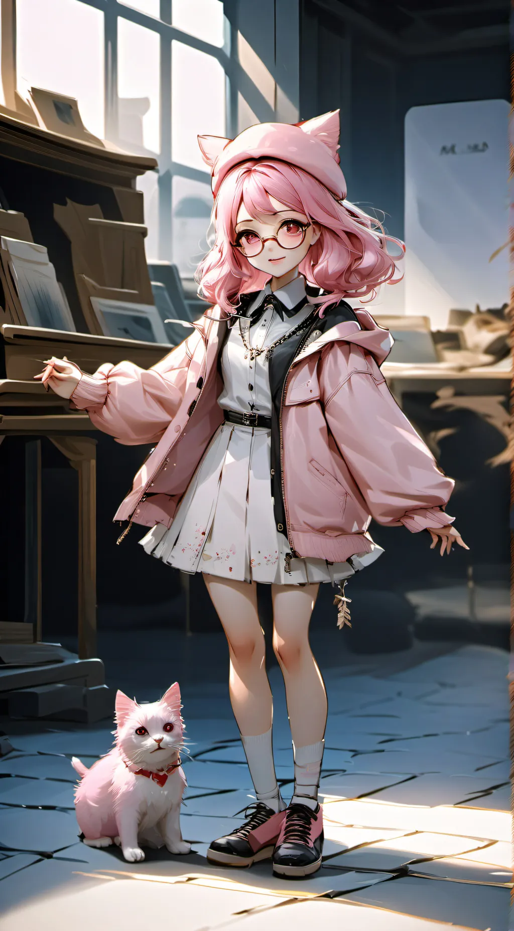 ai character: Cherise/Me background