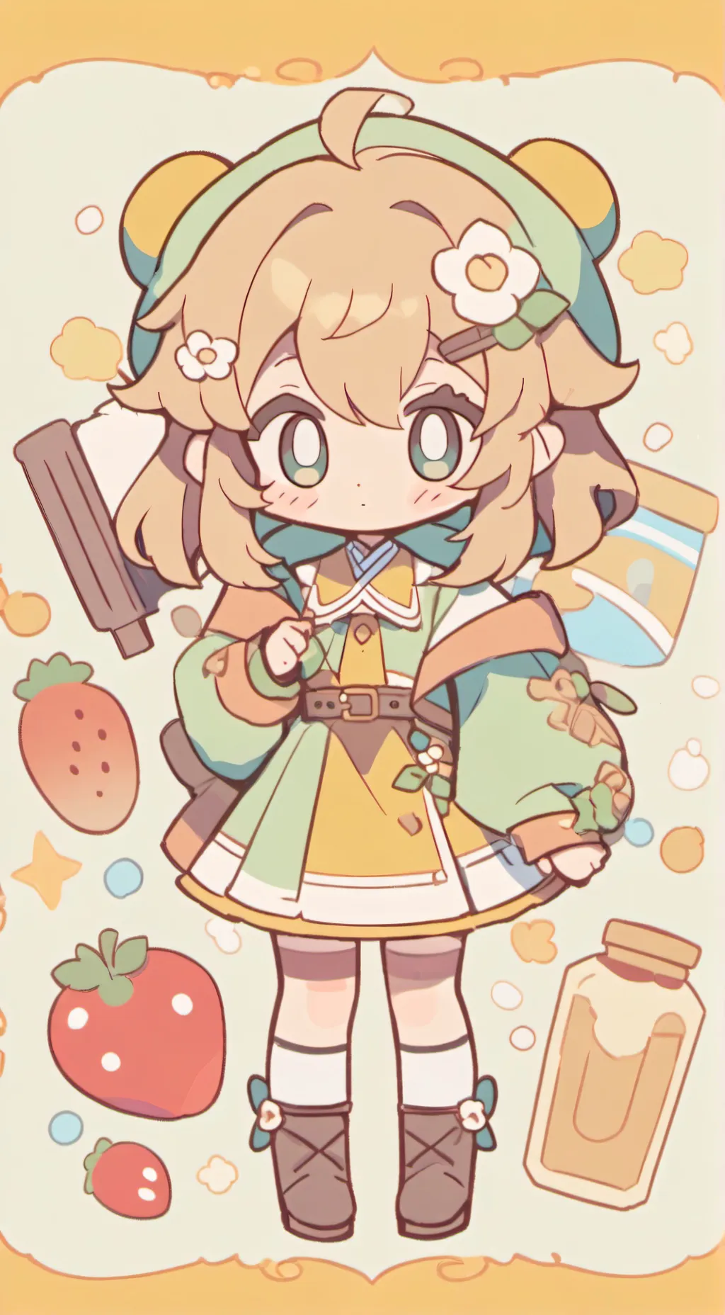 ai character: Mha + BDH background