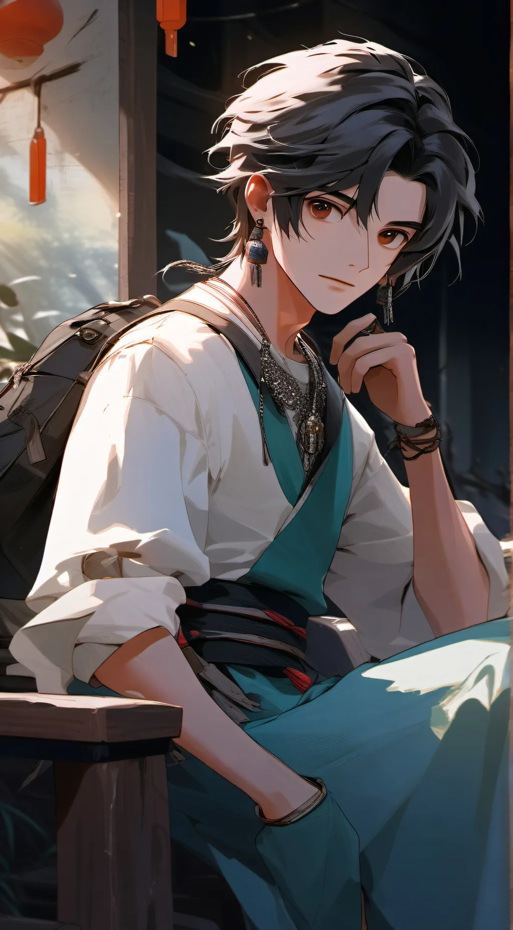 ai character: steven background