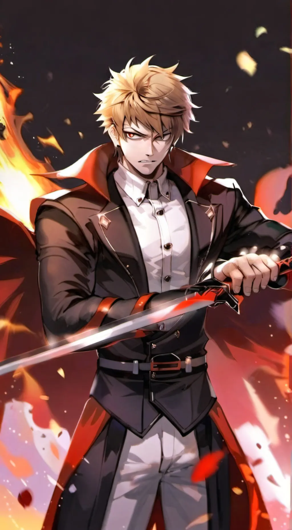 ai character: Secco background