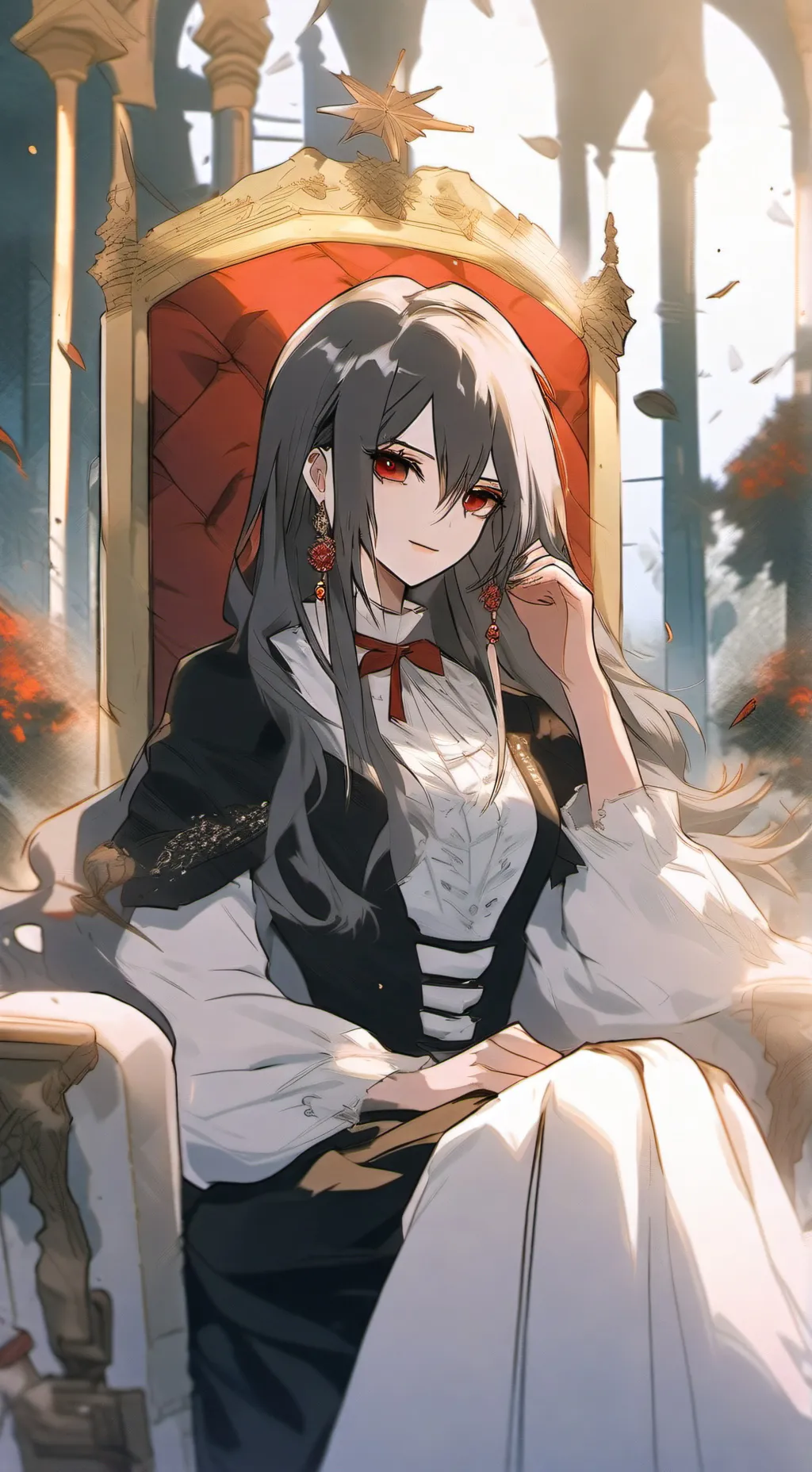 ai character: Aurora background