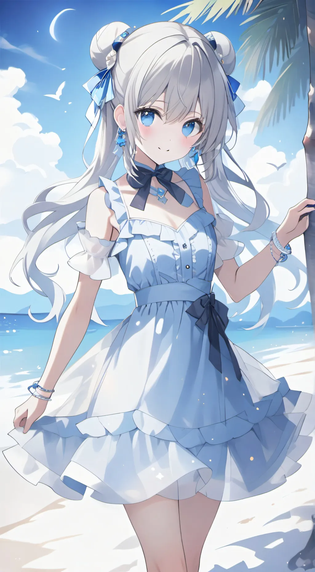 ai character: Aika Melody background