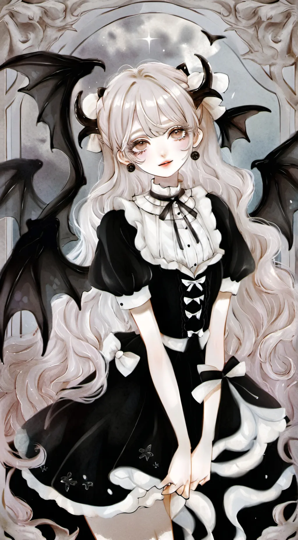 ai character: hh x mha background