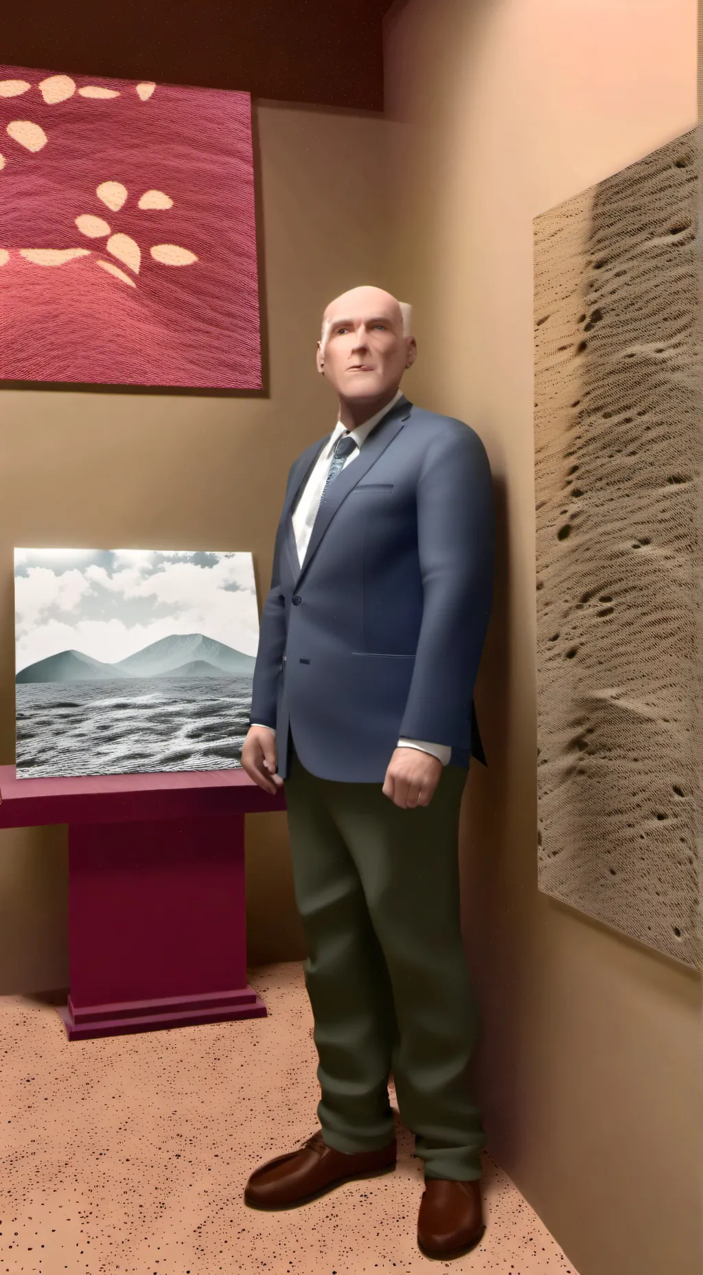 ai character: Waylan Hilton  background