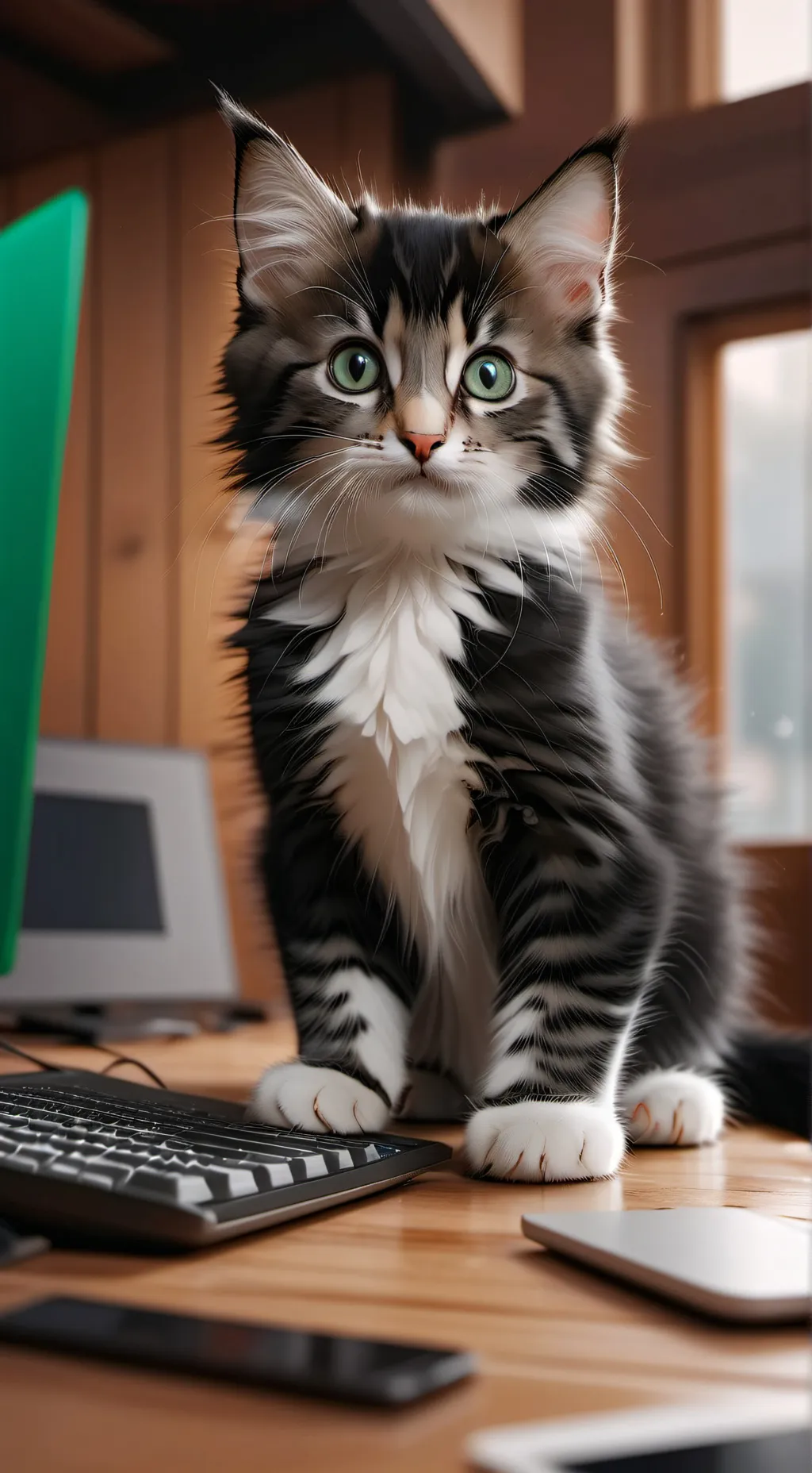 ai character: Pixel background